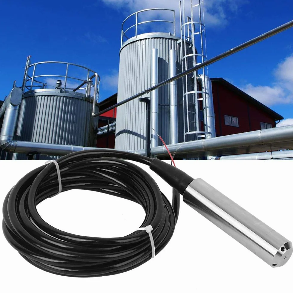 Flüssigkeitsstandsensor, TL-136 12-32VDC 4-20mA Signalausgang Detektor für blockierungssicheren Wasserstandsensor, Flüssigkeitsstandsender(0-1m)