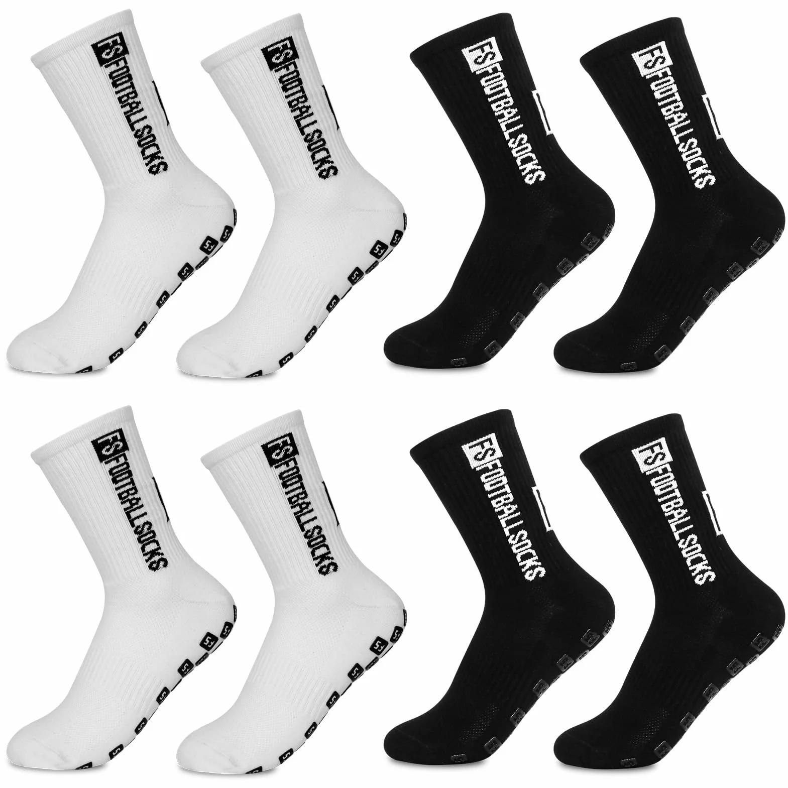 Fußball Socken für Kinder Sportsocken Anti Rutsch Grip Socken Fussball 31-39 Rutschfeste Fußballsocken Fußball Zubehör Football Socks für Fussball Basketball Laufen