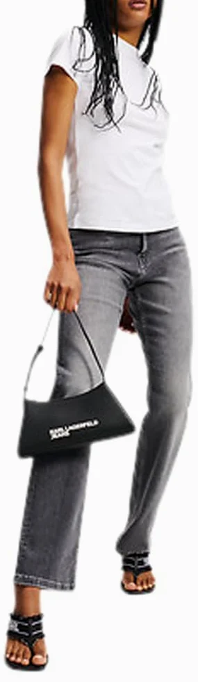 KARL LAGERFELD JEANS Klj High Rise Straight Denim - Dżins Kobiety