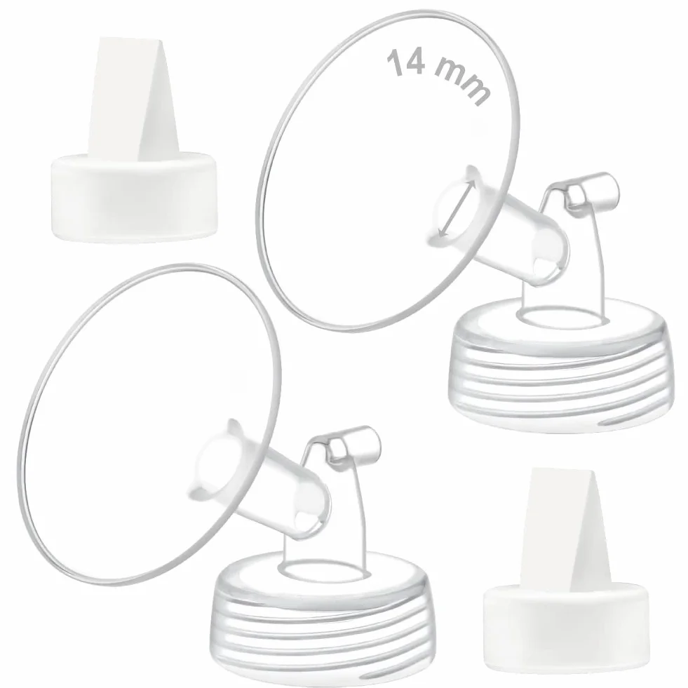 Maymom lejek 14 mm i zawór typu duckbill kompatybilne z Spectra S1, S2 i 9 Plus; nieoryginalne części Spectra, zamiennik