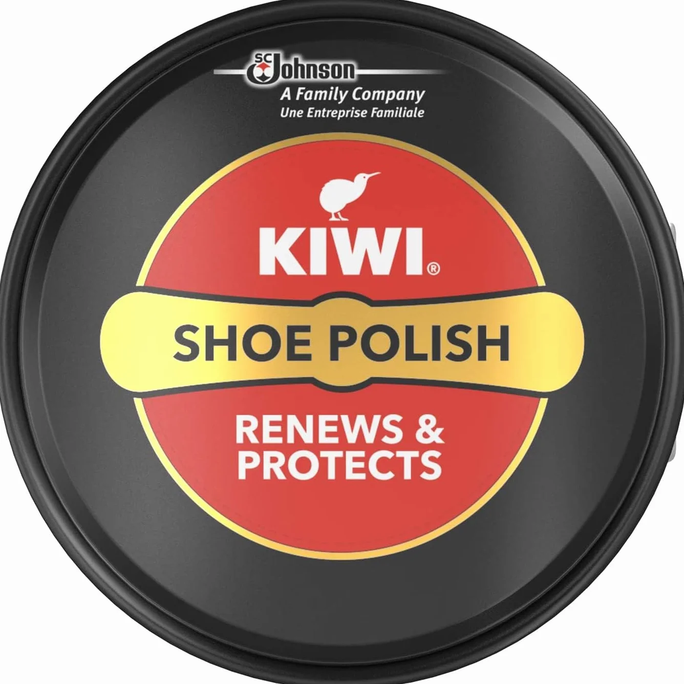 GroceriesRus Kiwi pasta do butów czarna 50 ml - Shine and Protect - opakowanie 6 sztuk, Czarny, Rozmiar Uniwersalny