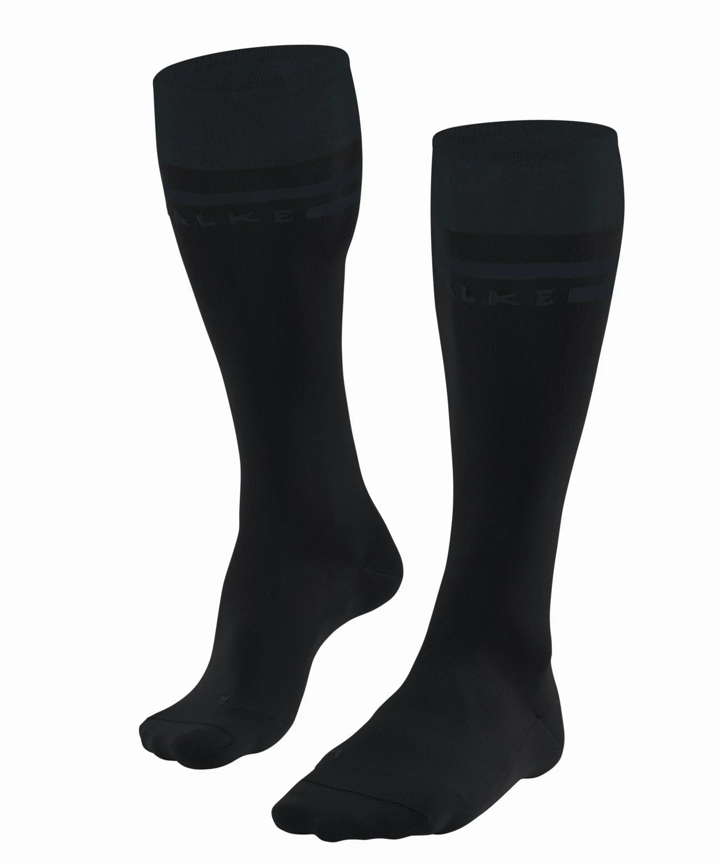 FALKE Kobiety Skarpety narciarskie SK7 Race W Kh Oddychający I Szybkoschnący ciepłe supercienkie 1 Para, Czarny Black 3000, 37-38