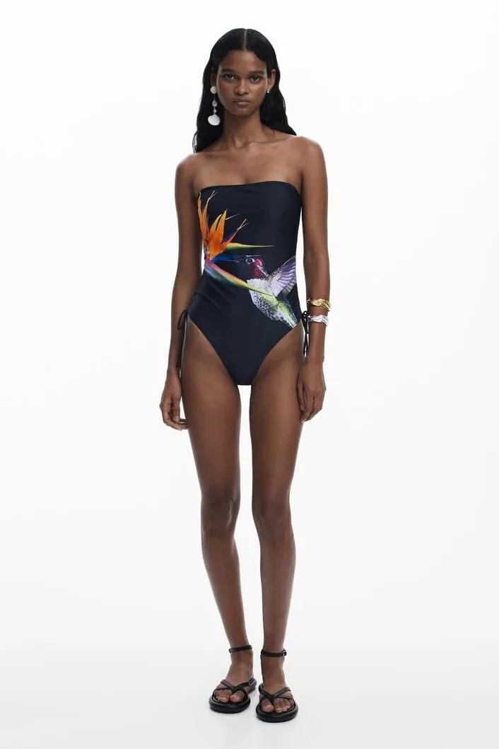 Desigual jednoczęściowy strój kąpielowy Kobiety 25swmk10