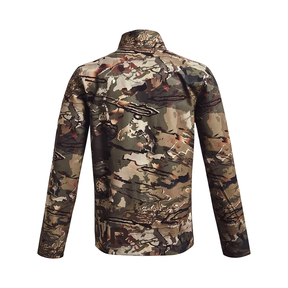 Under Armour Męska kurtka graficzna Hardwoods, ua forest kamuflaż na wszystkie pory roku (994)/czarny, XXL