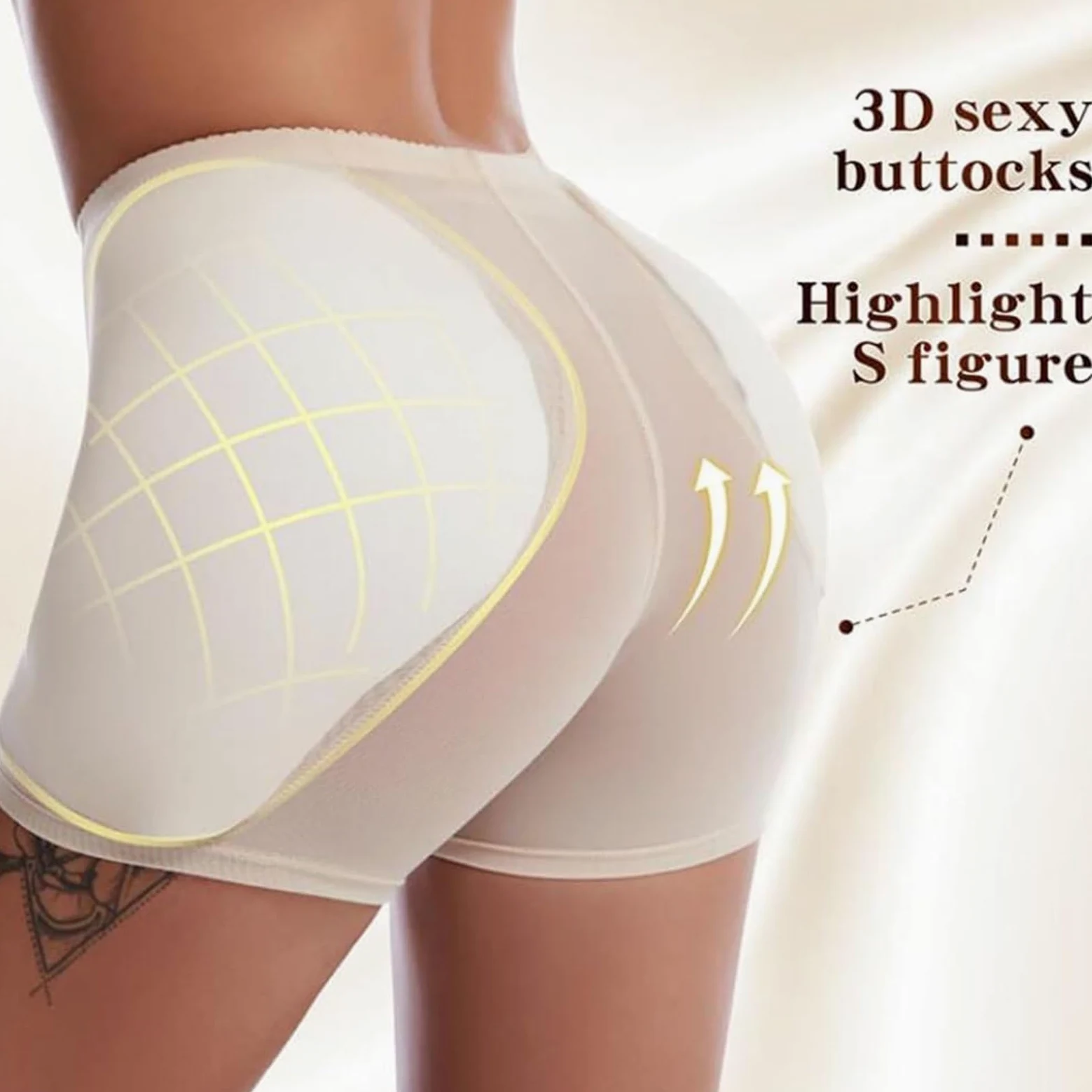 MOCHAMIK Plus rozmiar S-6XL majtki modelują figi modelują szorty damskie Hip Lifter figi bielizna modelująca sylwetkę szorty