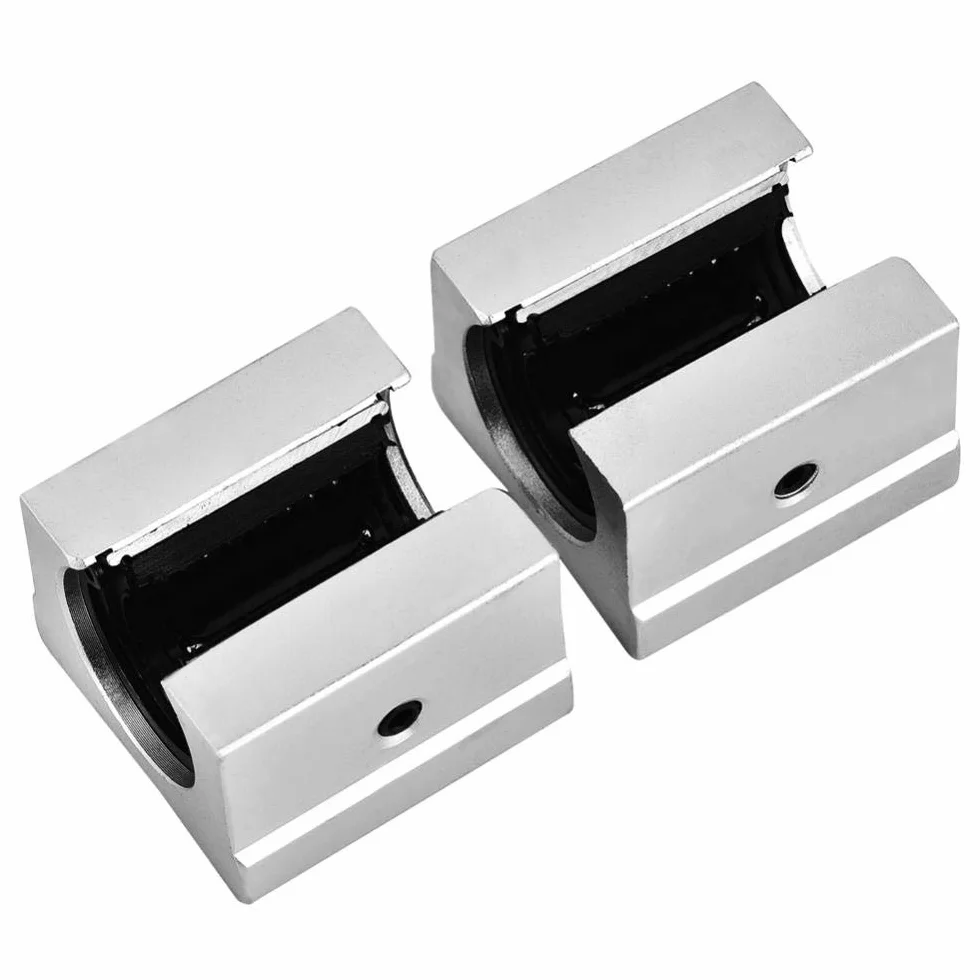 4 szt. SBR16UU 16 mm aluminiowy otwarty liniowy blok łożyska ślizgowy do części routera CNC