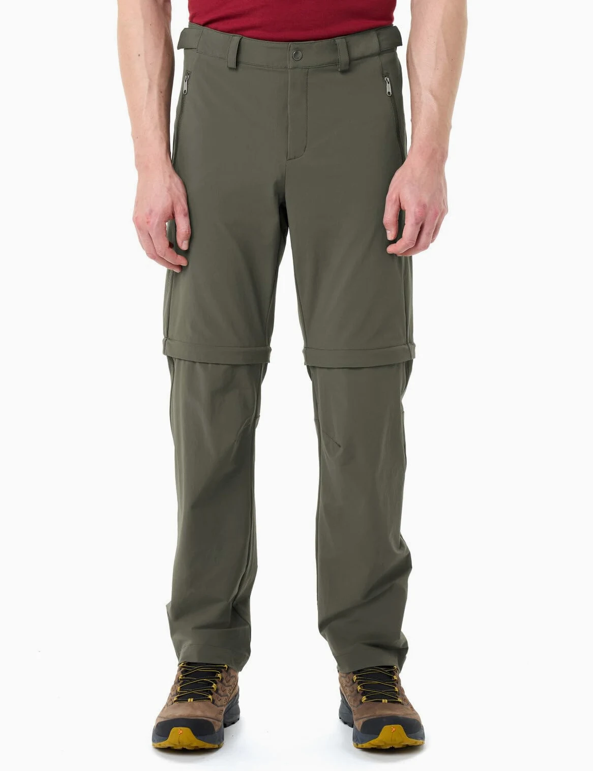 VAUDE Men's Farley Stretch T-zip Pants Iii - Spodnie Mężczyźni