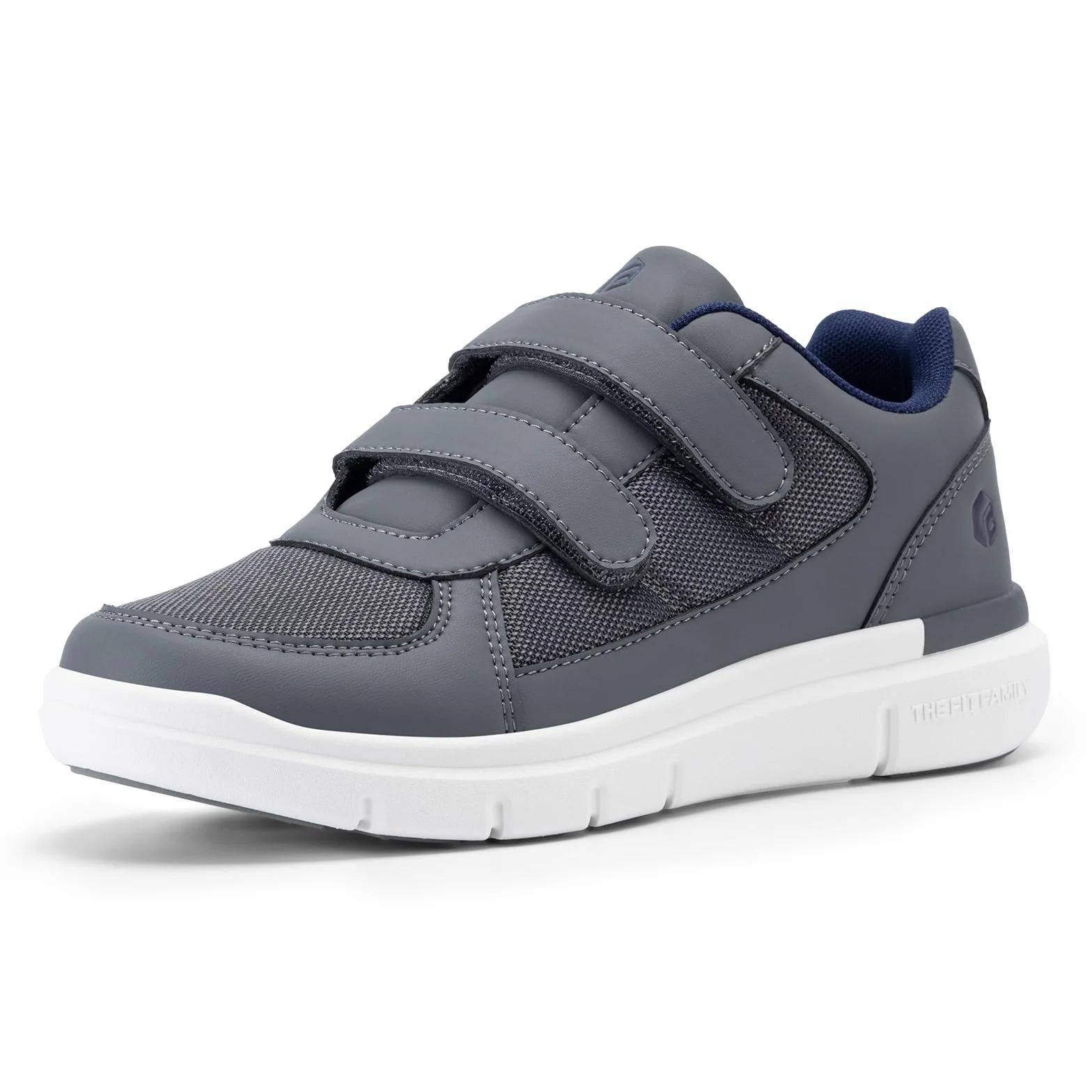 Fitville Męskie Easytop Duo Strap Diabetic Shoes V3 Extra Wide Ortopedyczne Buty Zdrowotne Dla Opuchniętych Stóp