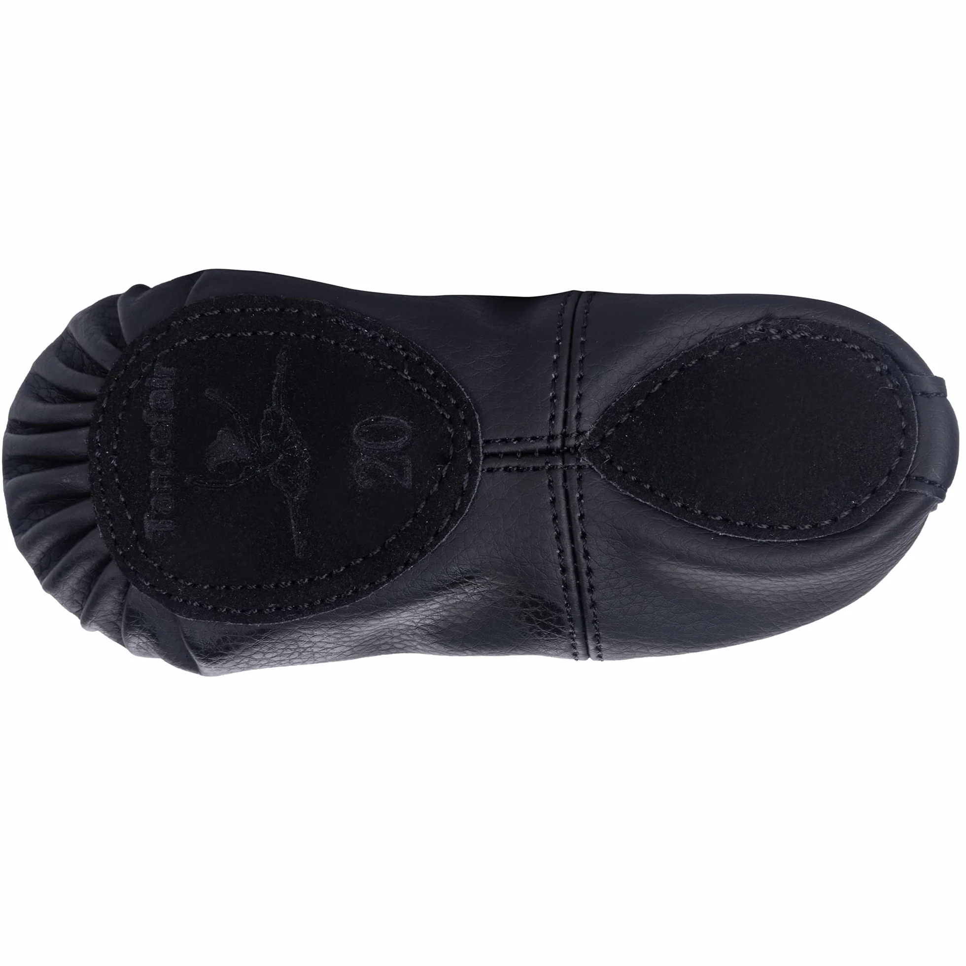 Buty baletowe, skórzane płaskie buty baletowe, buty do tańca baletowego, skórzane buty do tańca z dzieloną podeszwą dla dziewczynek, małych dzieci, kobiet