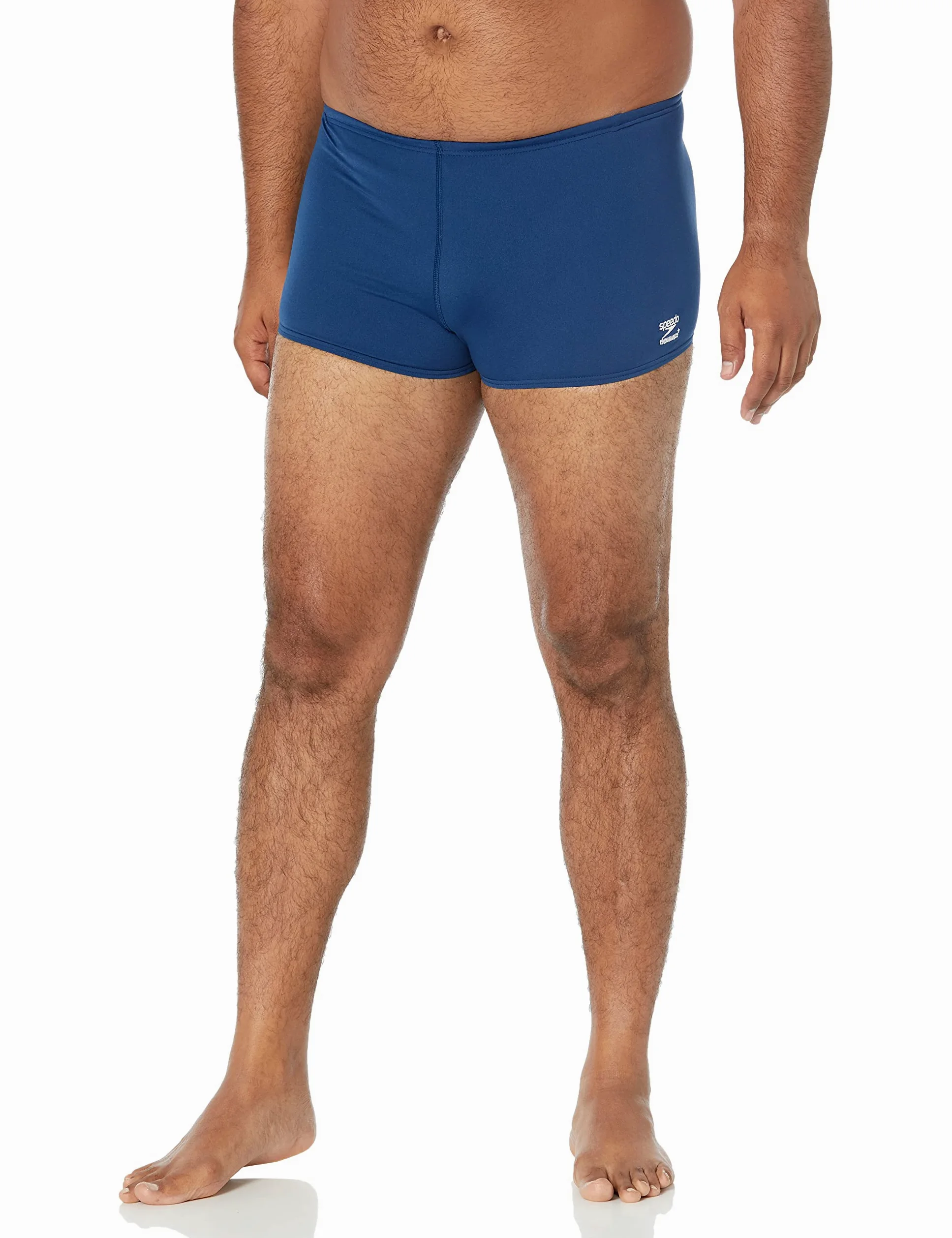 Speedo Męski strój kąpielowy Race Endurance+ poliester jednolity kwadratowy strój kąpielowy