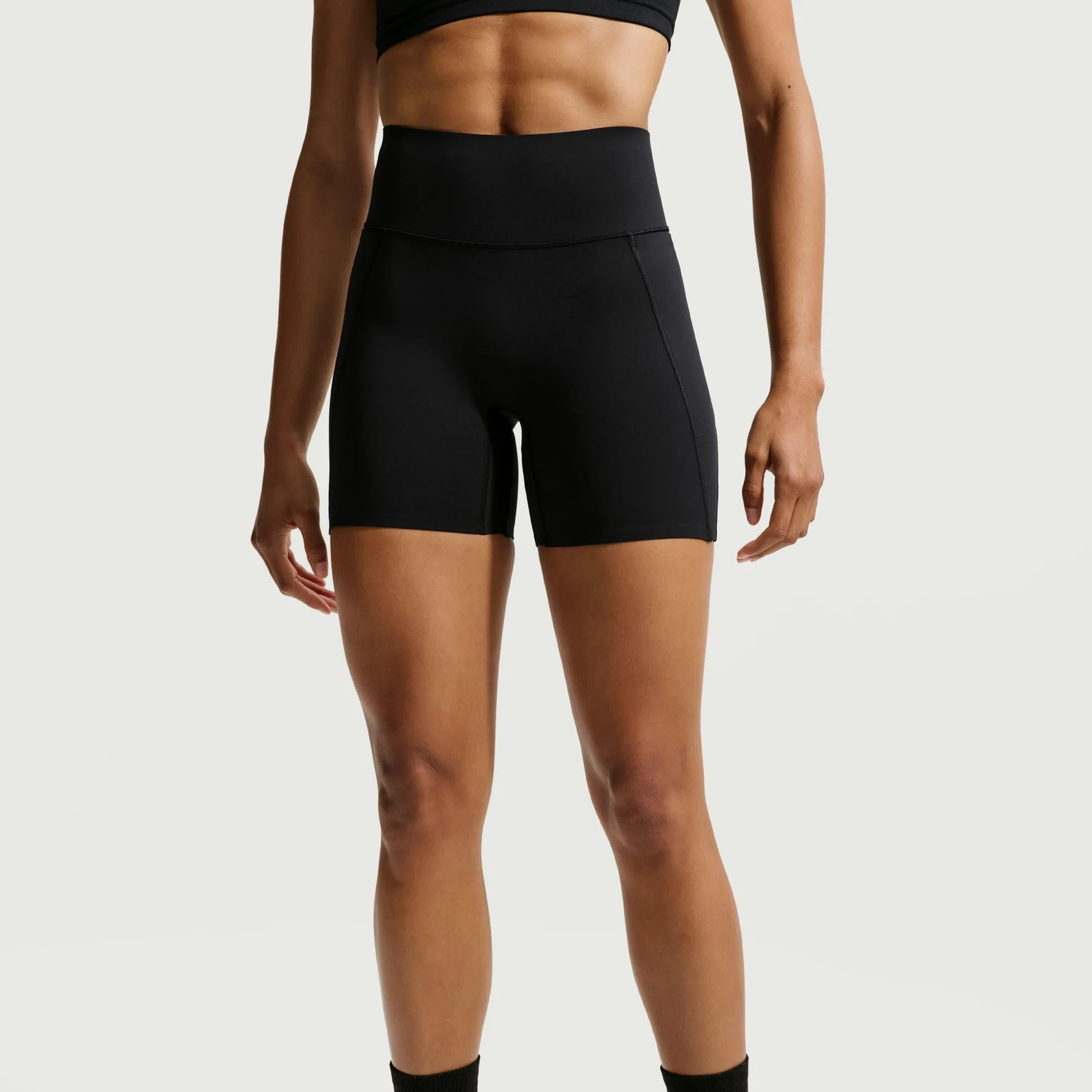 NIKE Nike Universa Bike Shorts Mit Taschen, Mittlerem Halt Und Hohem Bund Für Damen (Ca. 12,7 Cm) - Shorty Kobiety