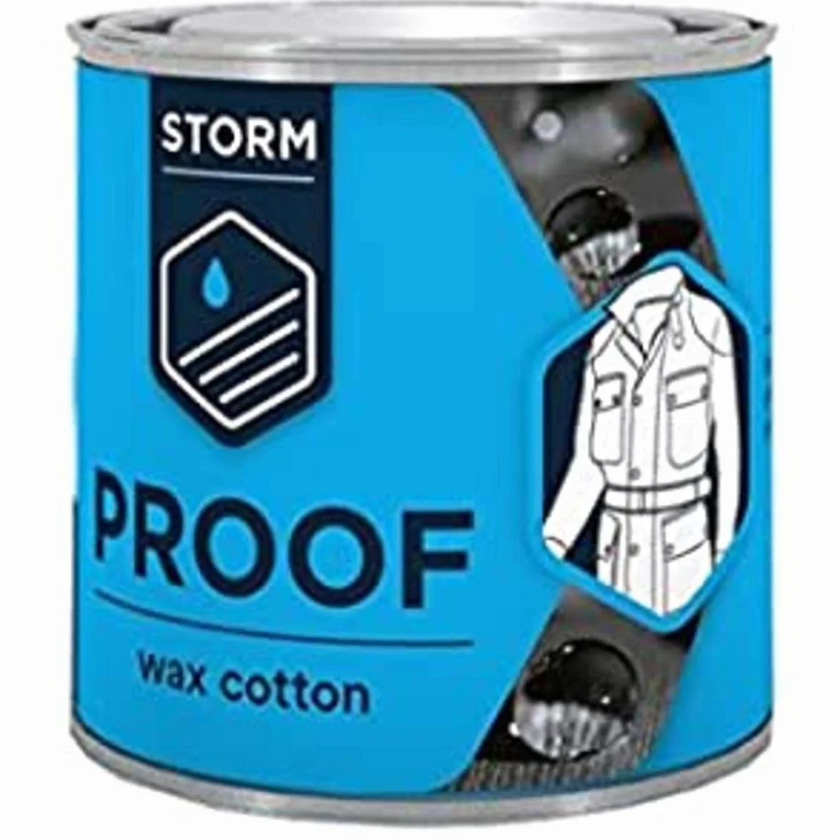 Storm wodoodporny krem do wosku odzież Rub on Wax bawełna sos 200 g