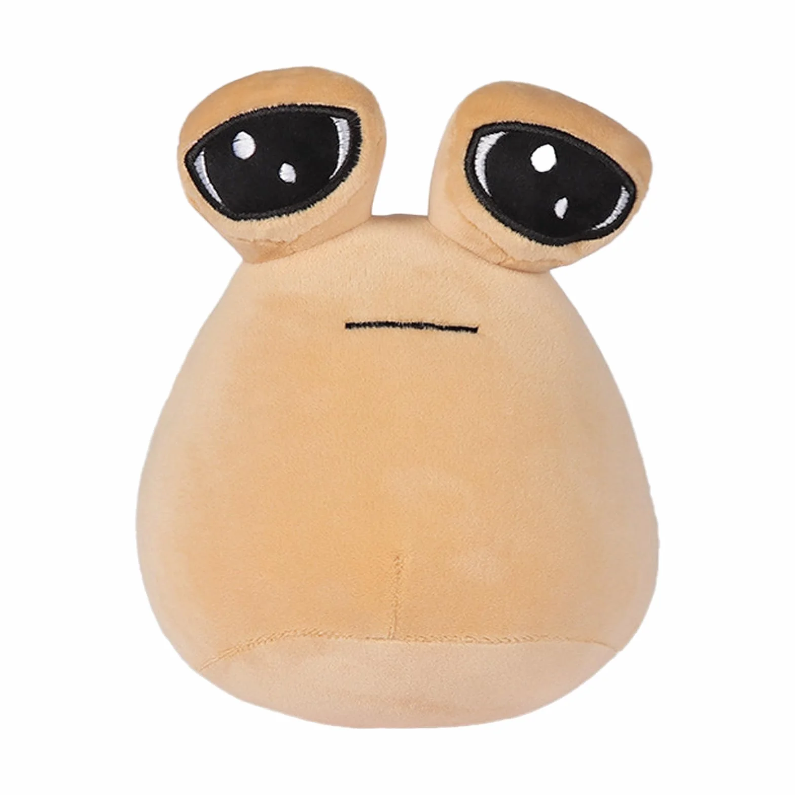 Pou Pluszowa Miękka Poduszka Alien - Kawaii 22 cm wypchana zabawka, prezent urodzinowy dla dzieci z dużymi oczami, pluszowe poduszki kosmita