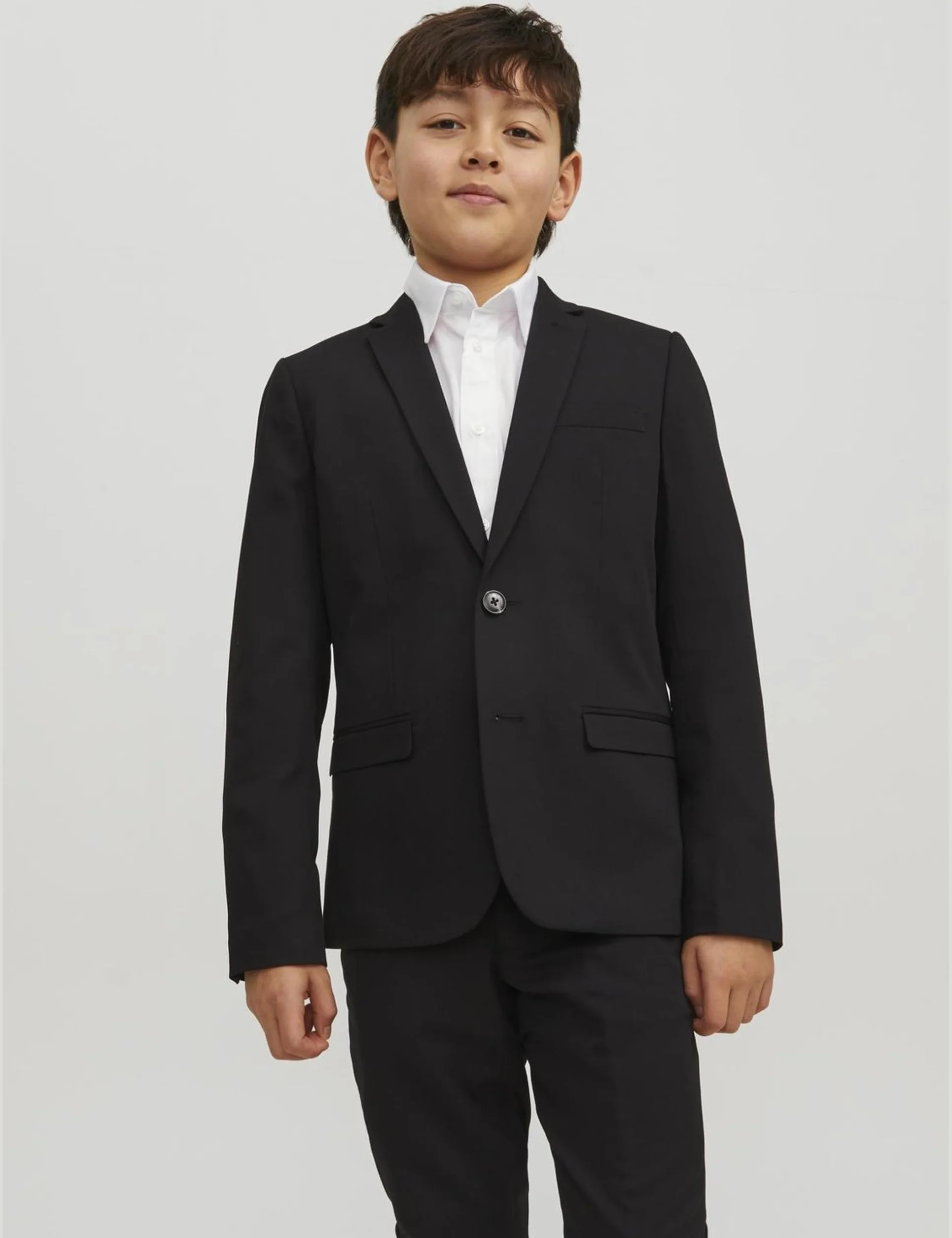 JACK & JONES Marynarka chłopięca Jprsolar Noos Jnr Czarny 164