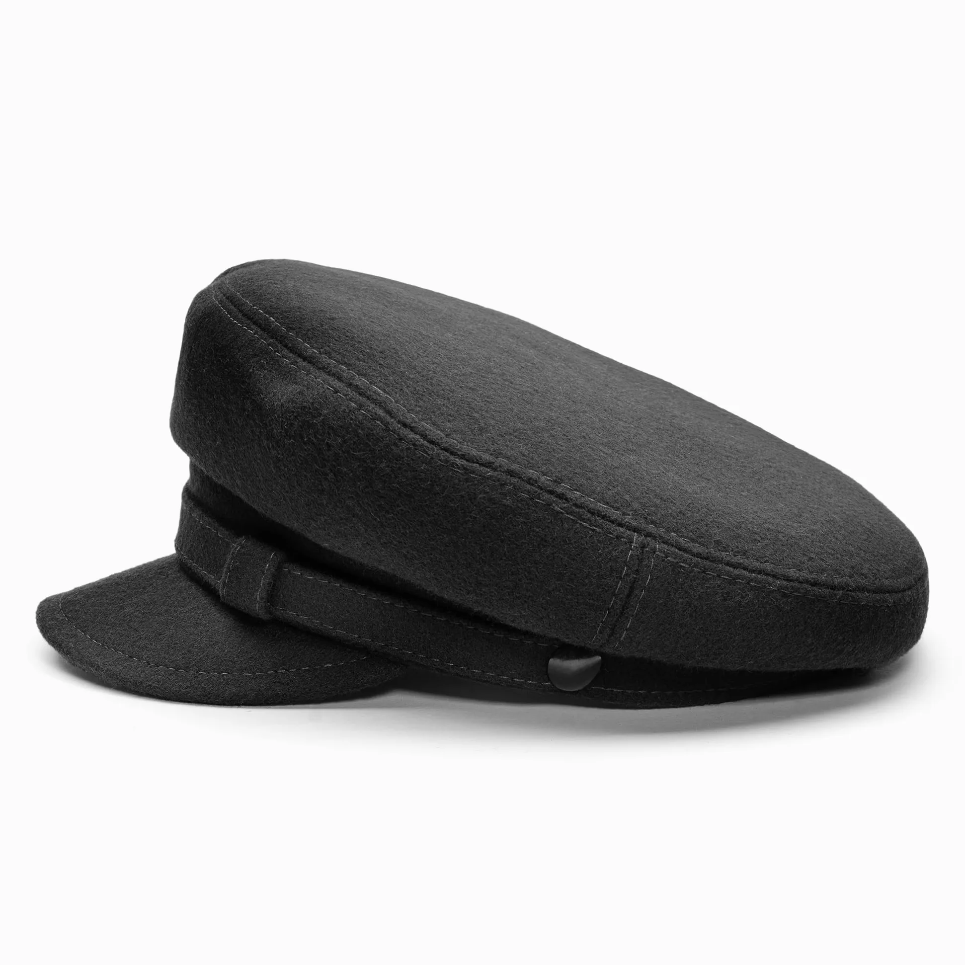 Sterkowski Maciejówka Model 2 | Czapka z Sukna Wełnianego dla Kobiet i Mężczyzn | Elegancka Wygodna Czapka z Daszkiem