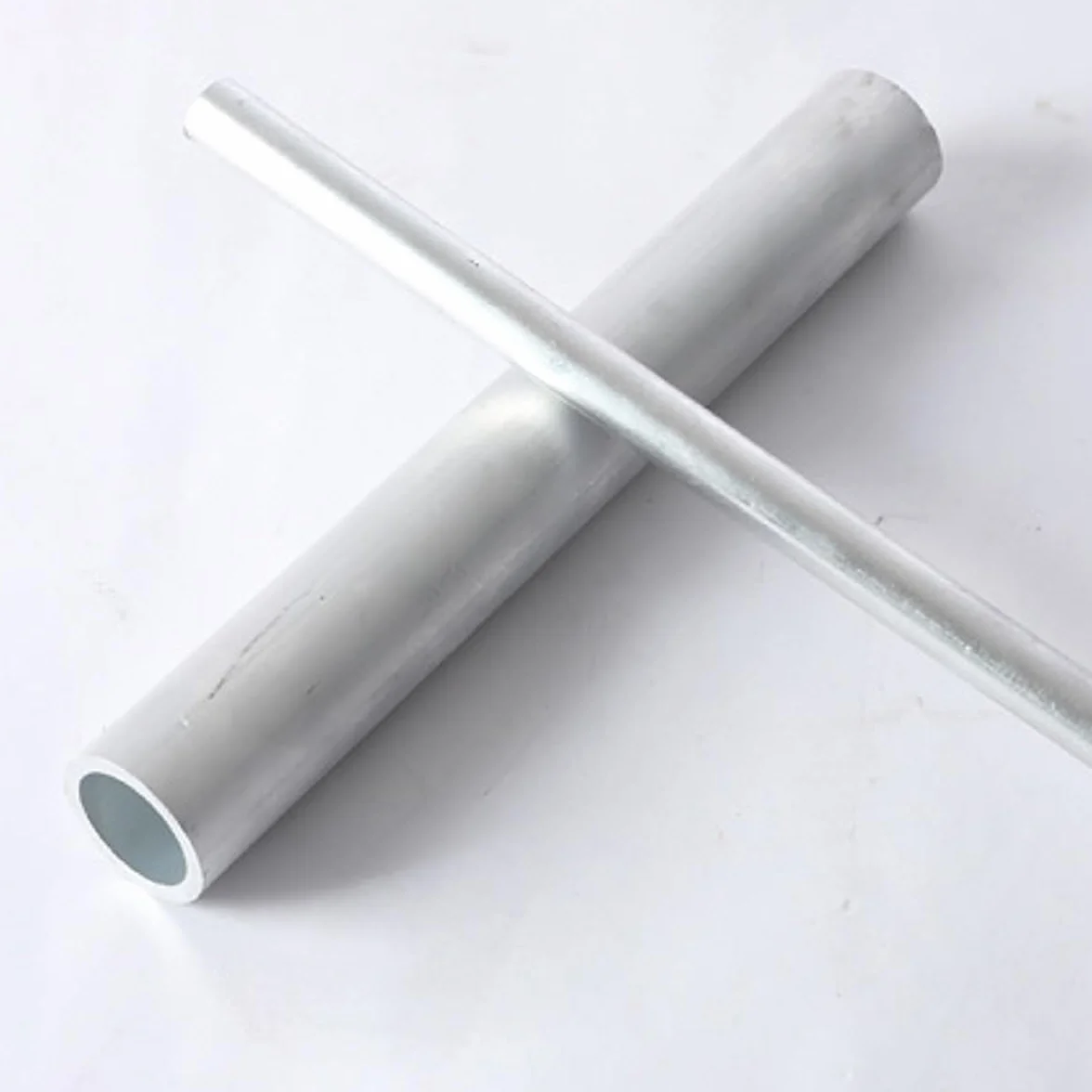 Okrągła rura aluminiowa, 2 szt. OD 6 mm długość 500 mm rury 6063 rura ze stopu aluminium (rozmiar: OD 6 mm x ID4 mm x grubość 1 mm)