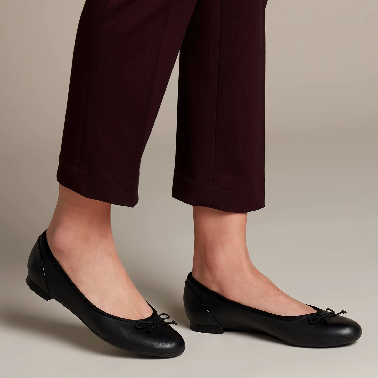 Clarks Kobiety 261154854Balerinki