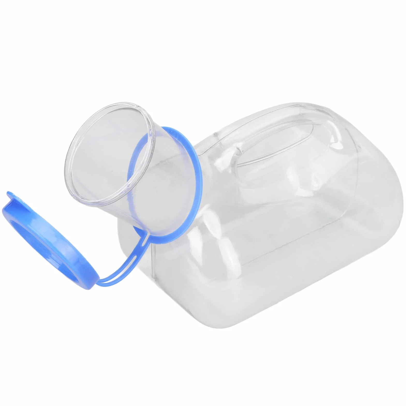 Pisuary dla Mężczyzn Glow Lid By 32oz/1000mL Gruby Plastikowy Męski Bidon z pokrywką Odporna na Zalanie Komora Moczowa Męskie Przenośne Butelki Podróżne Pee
