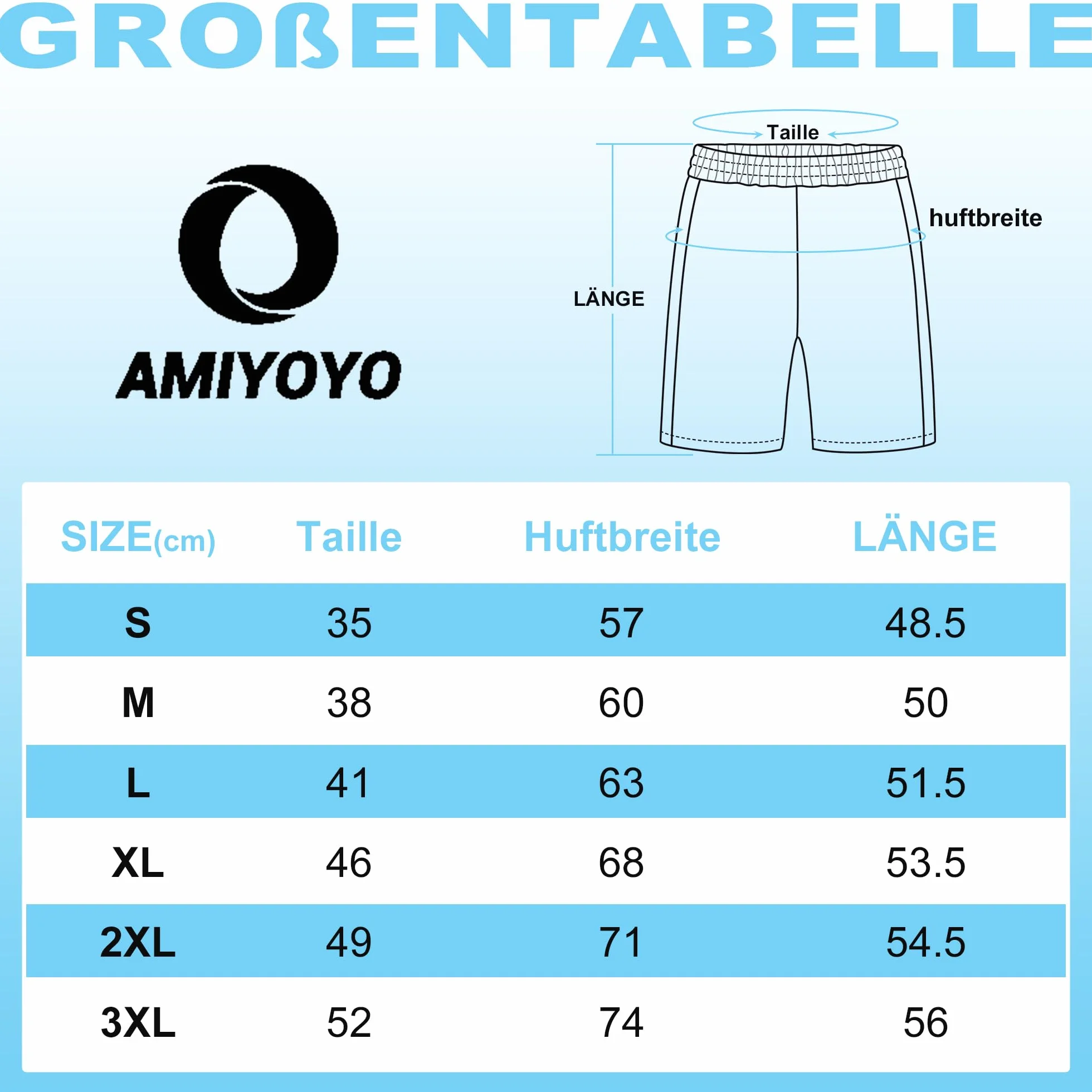 AMIYOYO Męskie spodnie sportowe, krótkie, letnie, szybkoschnące, lekkie, treningowe, do biegania, na siłownię, z kieszeniami