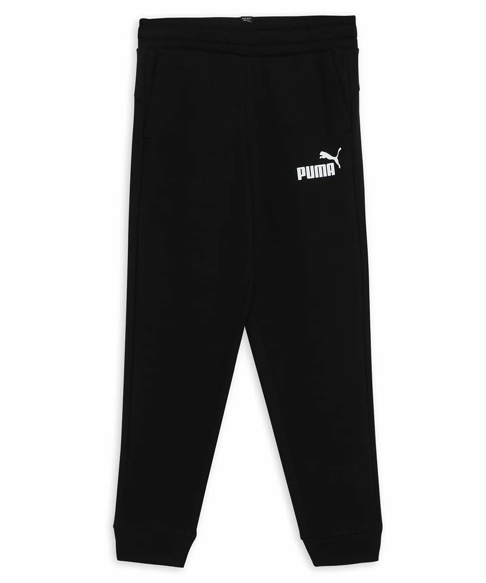 Puma Chłopcy 586974 ESS Logo Pants Spodnie Dresowe, Puma Black, 152