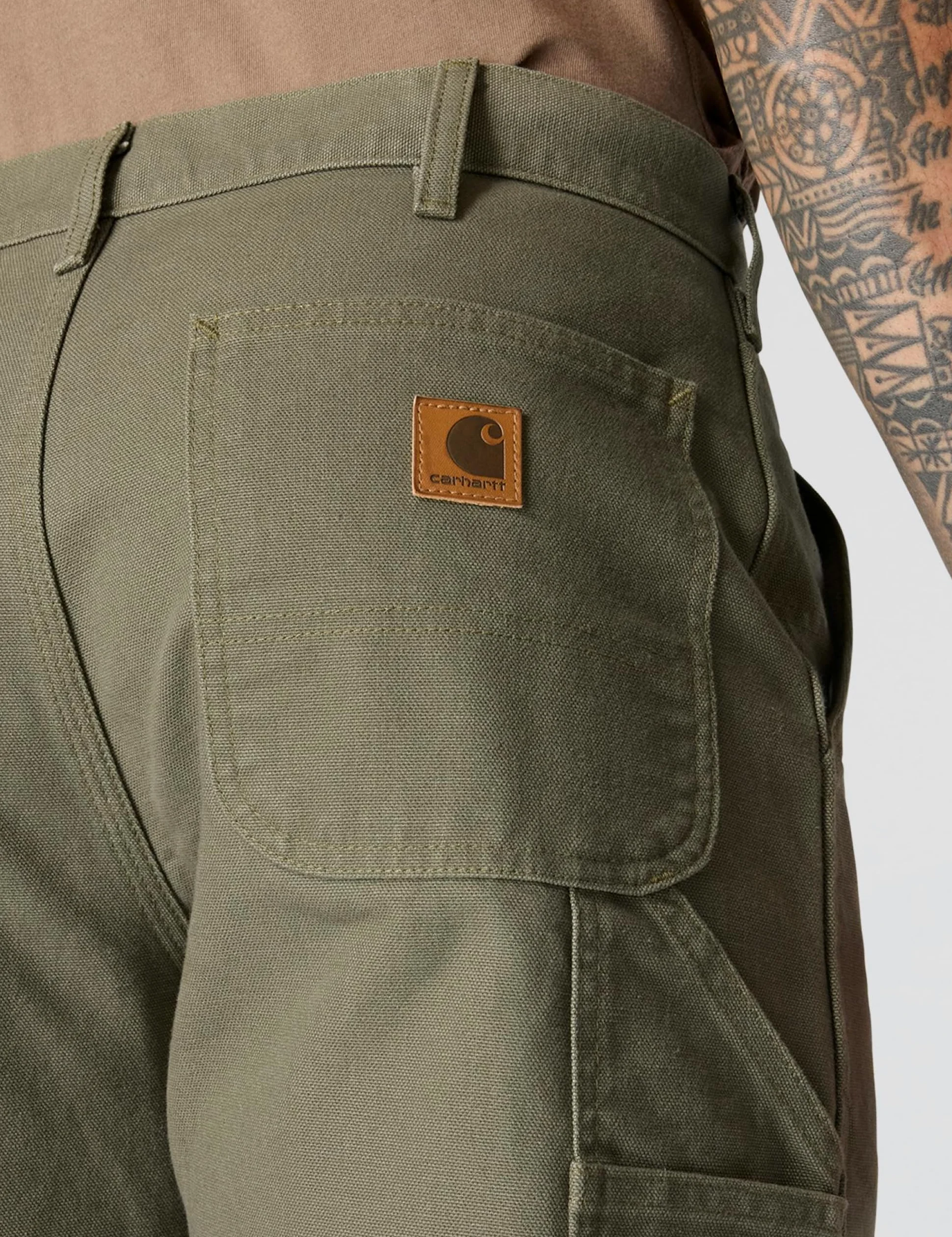 Carhartt Washed Duck Work Dungaree - Dżins Mężczyźni