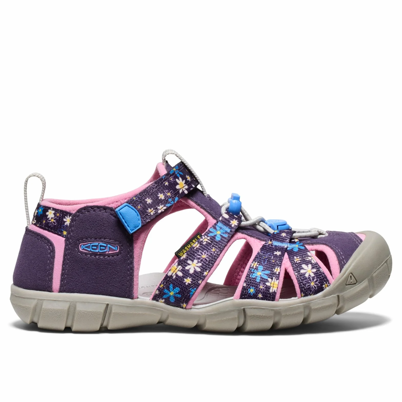KEEN Sandały dziecięce Seacamp II CNX uniseks, Daisies Marina, 37 EU