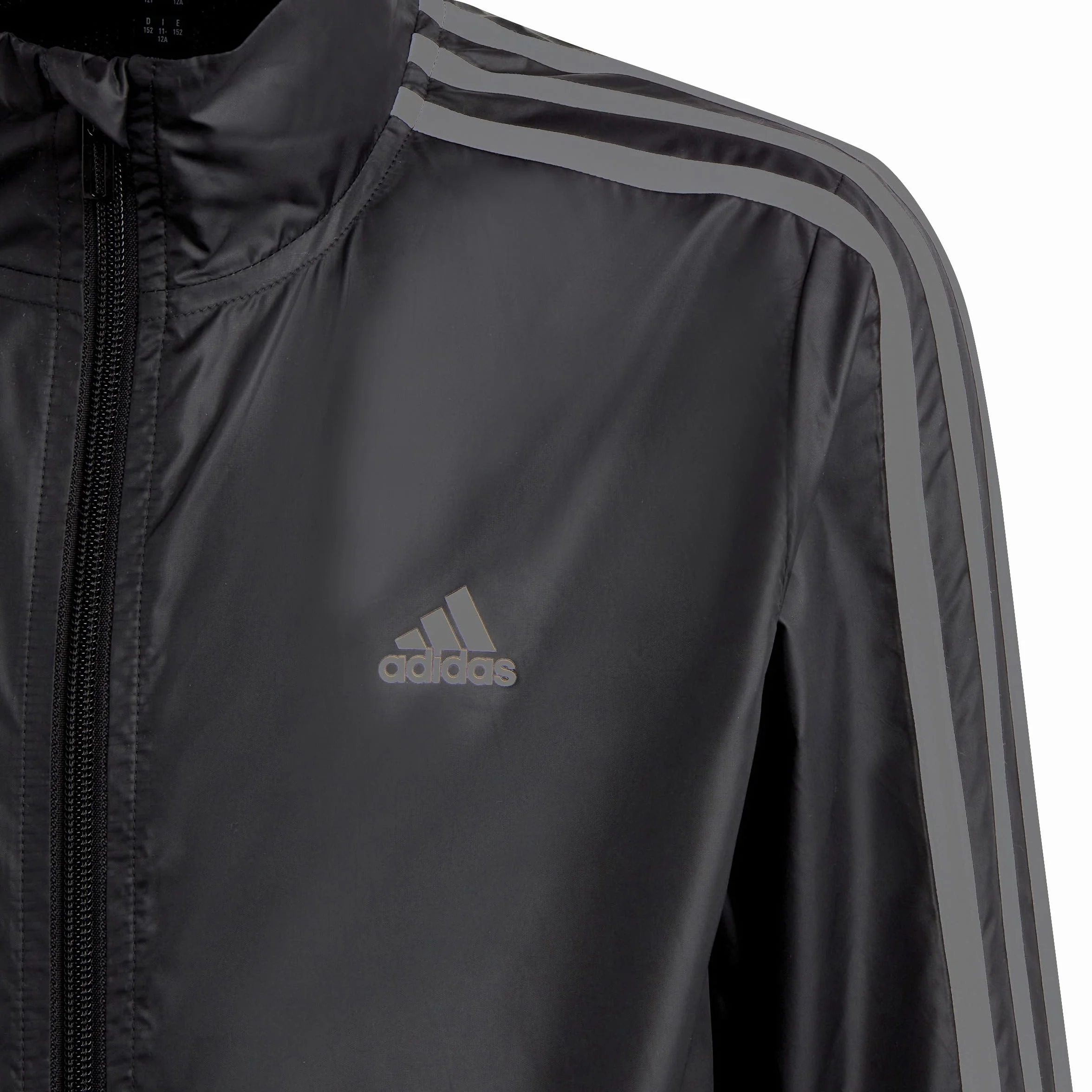 adidas Essentials 3-Stripes Woven Track Suit black/mgh solid grey 7-8 Years