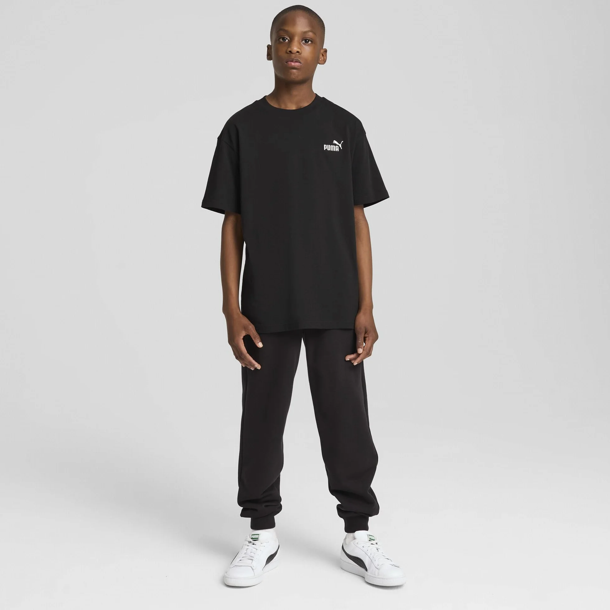 PUMA Ess No. 1 Logo Sweatpants Tr B - Spodnie z dzianiny Chłopcy