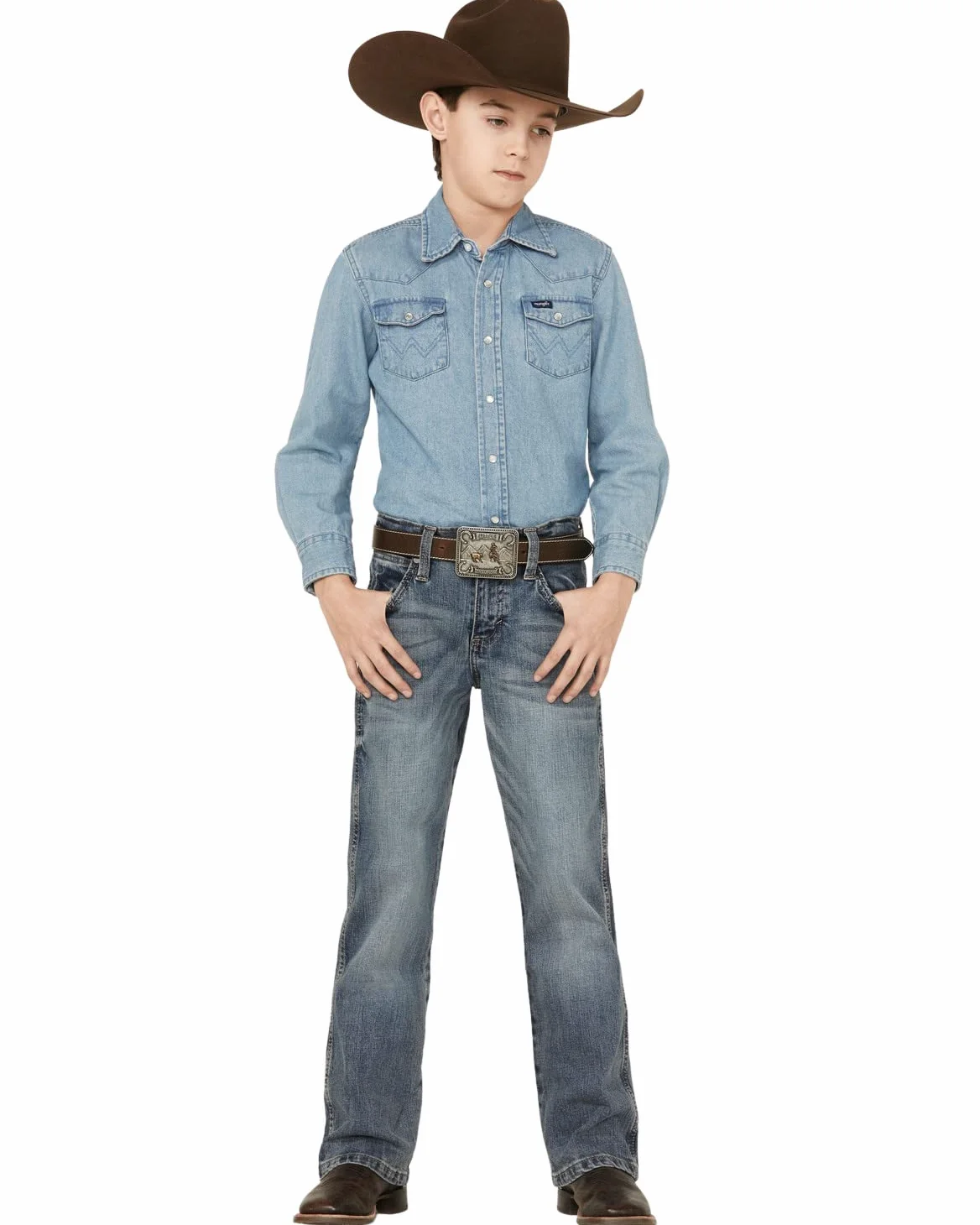 Wrangler Dżinsy retro o luźnym kroju - Dżins Chłopcy