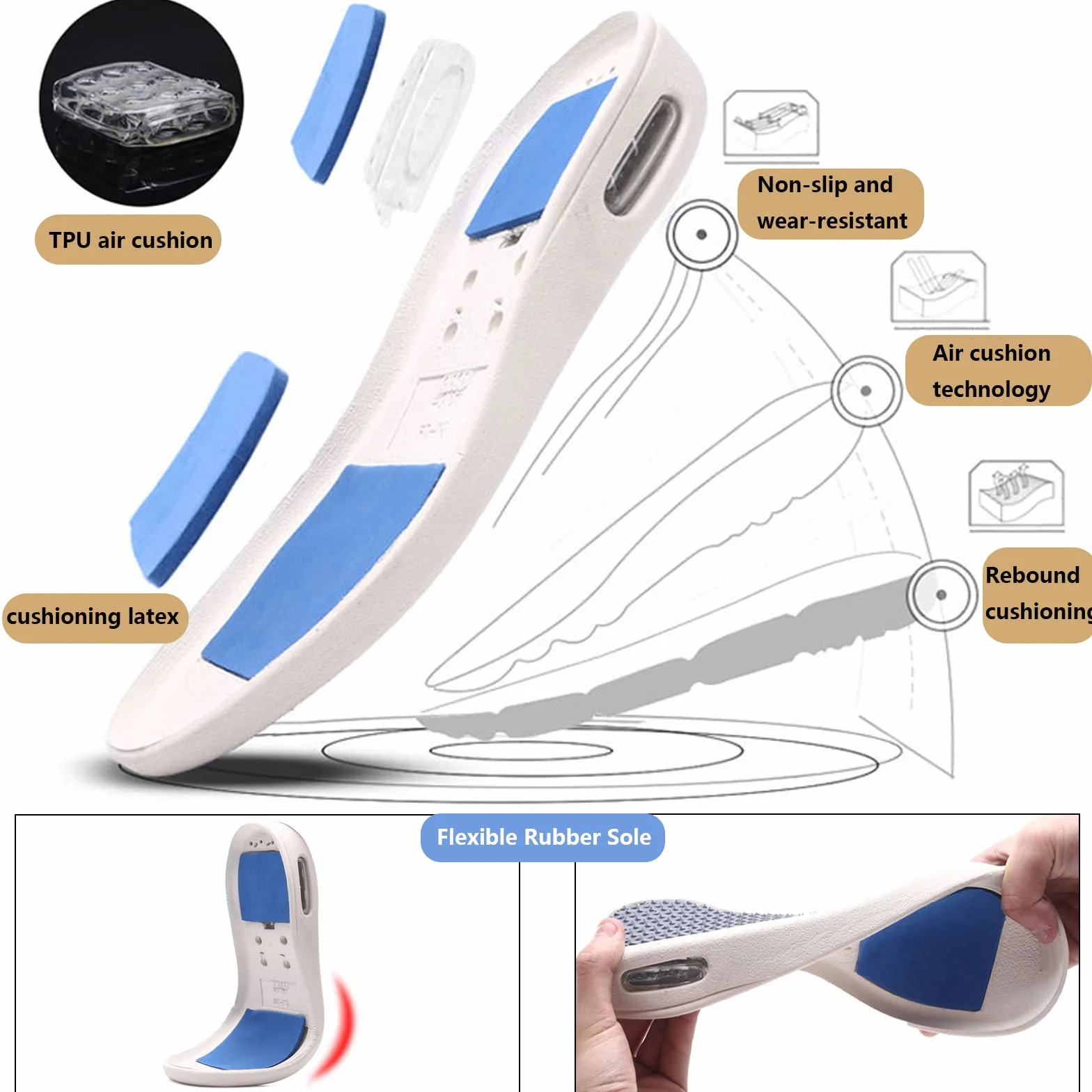 Diabetic Shoes for Women Men Wide Width Elderly Adjustable Closure Lightweight Breathable Swollen Feet Walking Edema Sneakers Blue