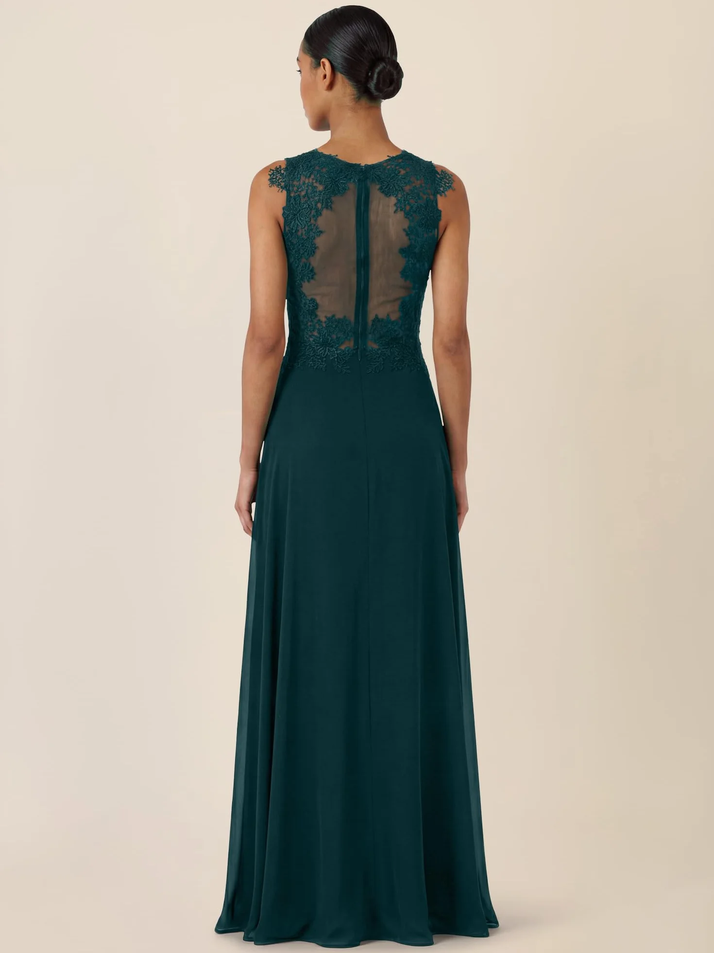 APART Fashion Sukienka wieczorowa, ciemnozielony, 38