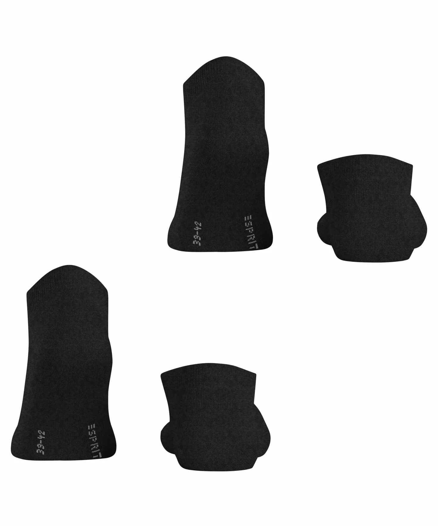 ESPRIT Skarpety Bawełniane Multipack 2 Pak Szary Anthracite Melange 47-50