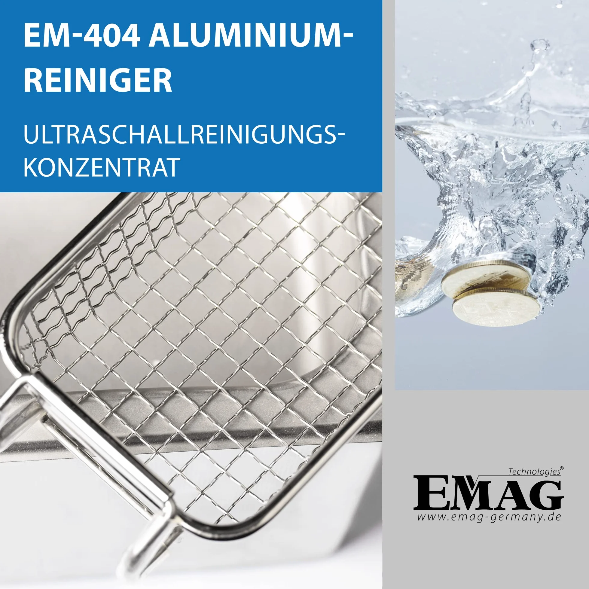 Emag EM404 koncentrat do czyszczenia, mineralny pojemnik na tylną ściankę, 500 ml