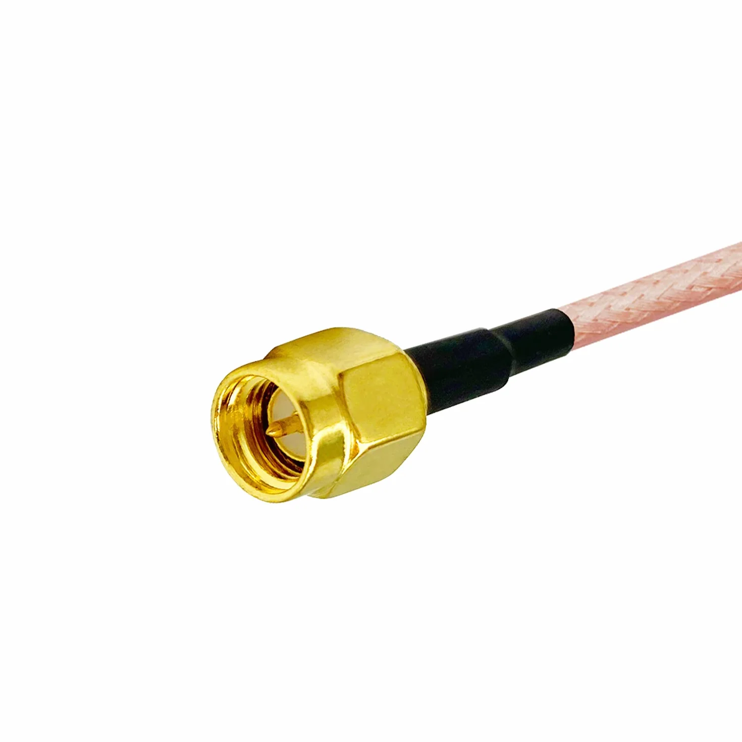 Vecys SMA Męski na BNC Męski Kabel Koncentryczny RF RG316 15 cm / 6 Cali (2 szt.) Do Anten Radiowych Walkie Talkie Ham PC LAN USB Raspberry Pi