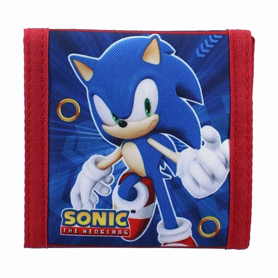 mybagstory - Portfel dla dzieci - Dziewczynka - Chłopiec - Dla Dzieci - Szkoła - Przedszkole - Opieka dzienna - Wakacje - 10 cm, Sonic - Niebieski, enfant, Klasyczny