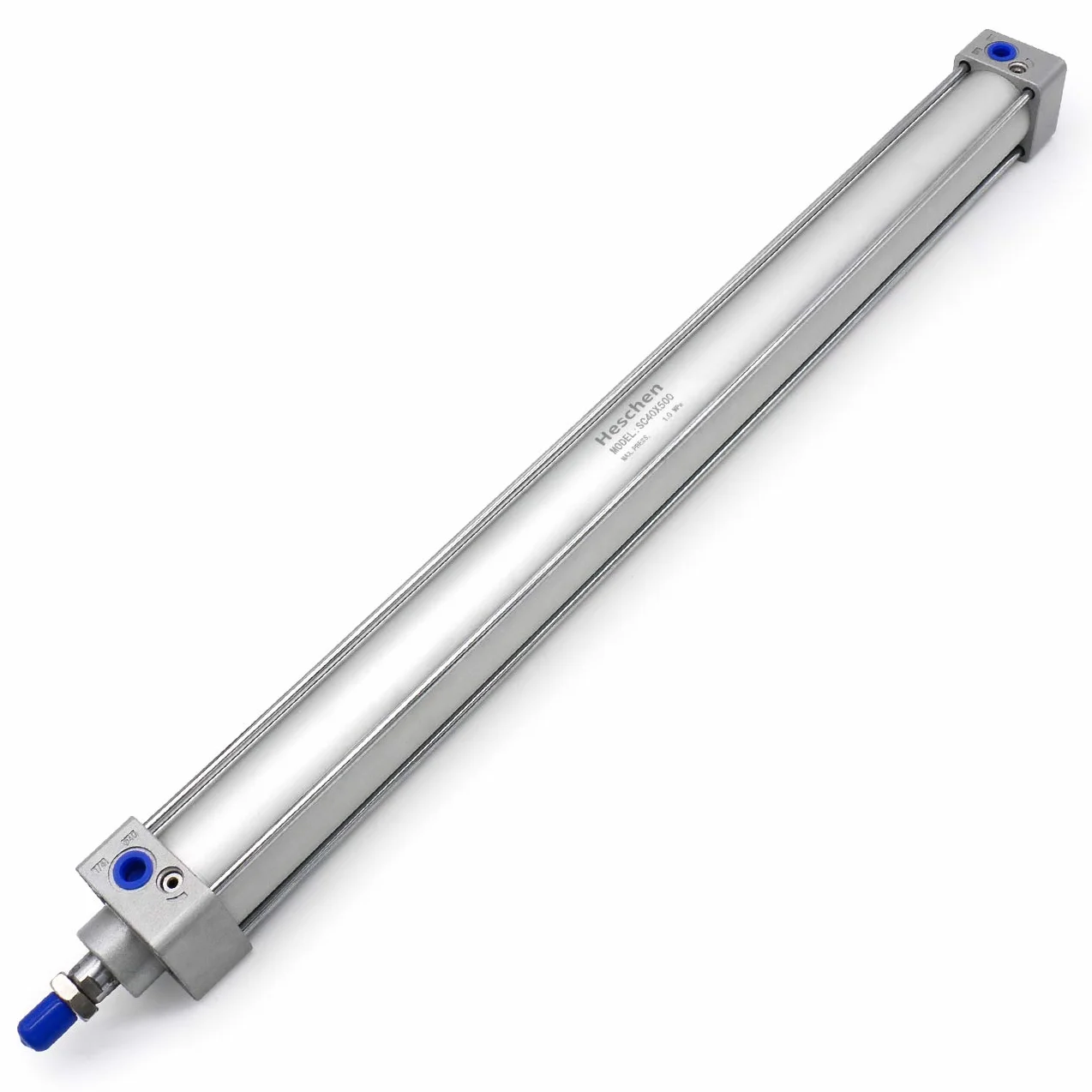 Heschen Cylinder standardowy pneumatyczny, SC 40-500, port PT1/4", otwór 40 mm, skok 500 mm, podwójne działanie