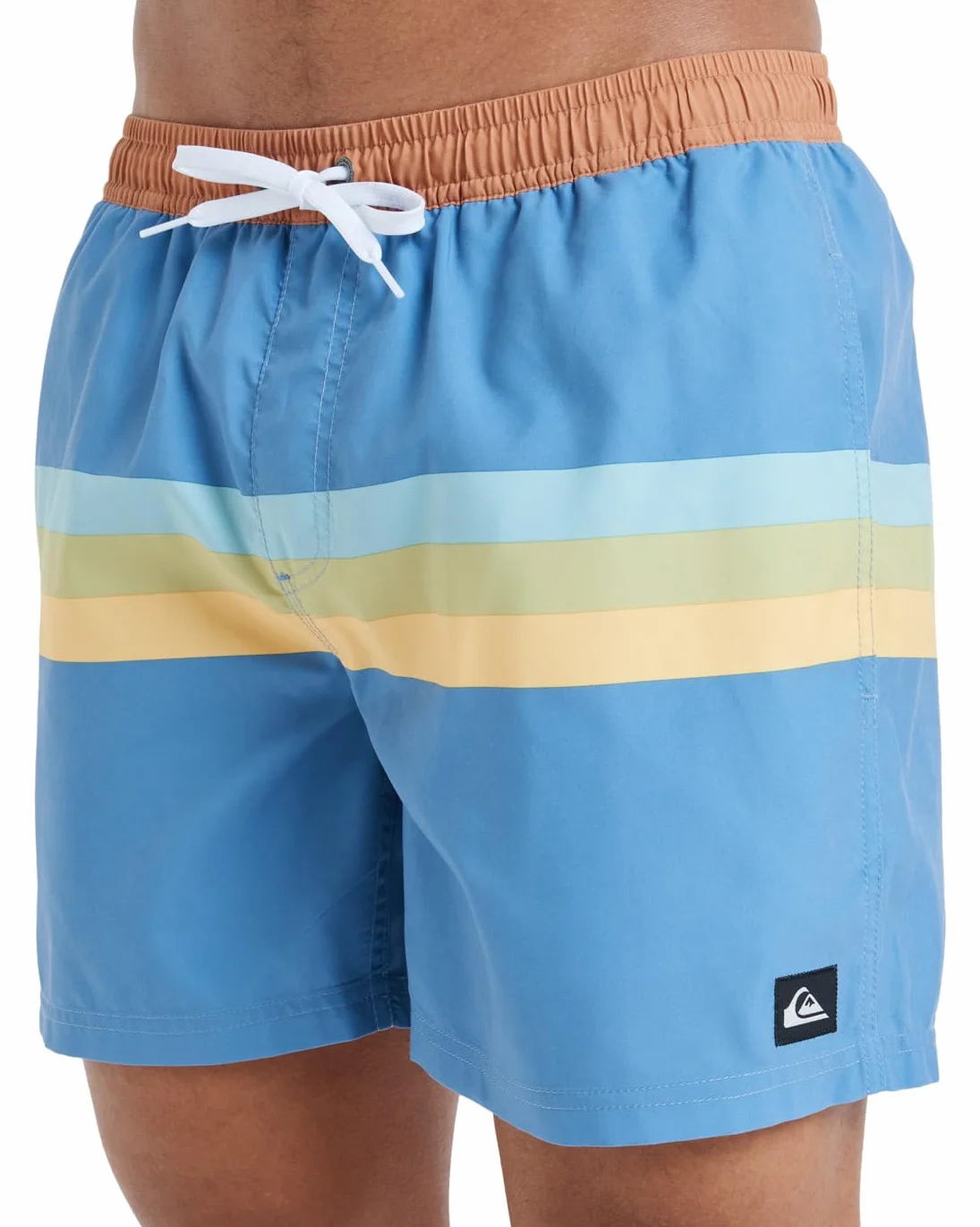 Quiksilver Boardshorts EVERYDAY STRAIGHT VOLLEY 15 męskie niebieskie S, Coronet niebieski pasek retro, S