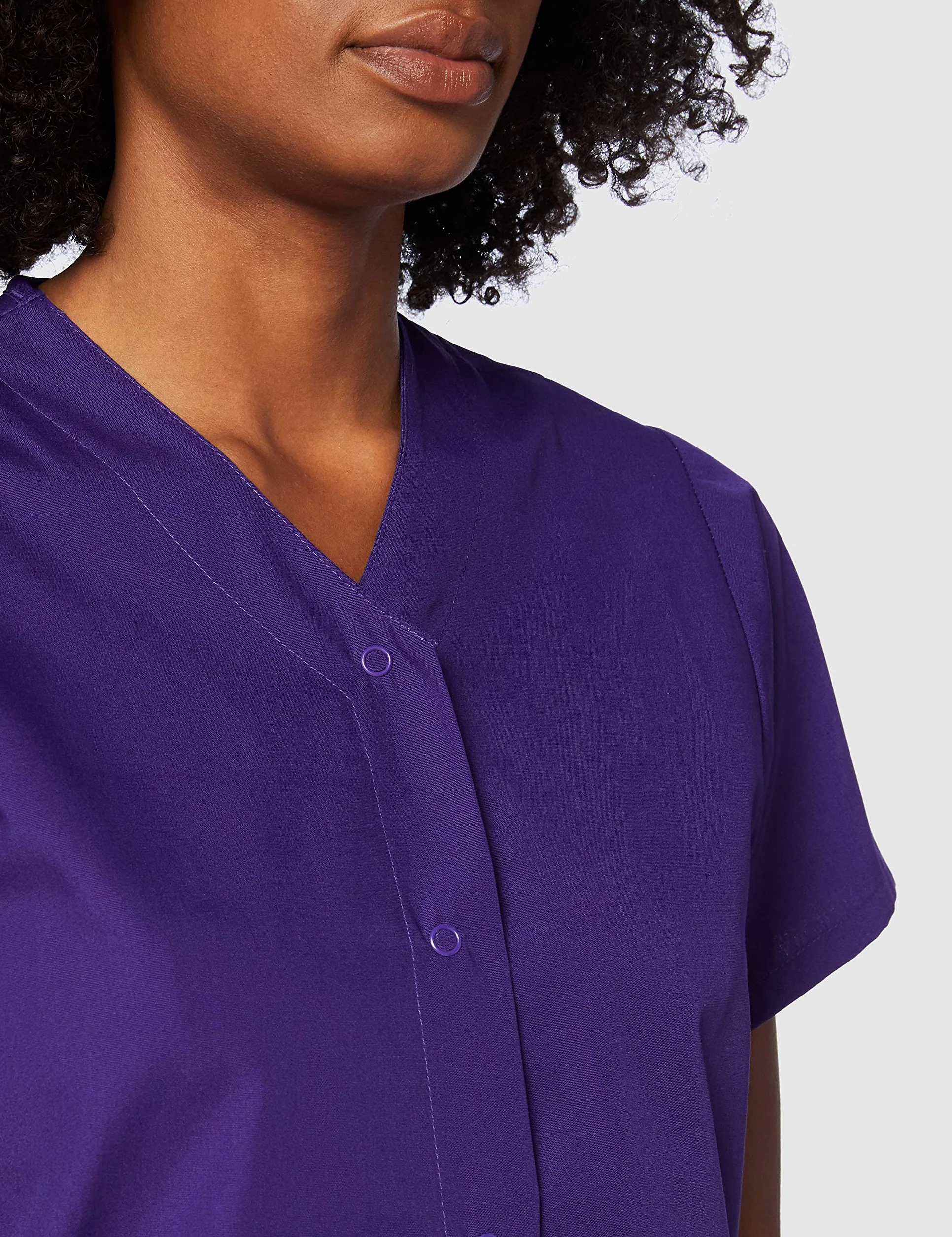 Adar Uniforms Damska koszula medyczna 604prpm fioletowa, M UK