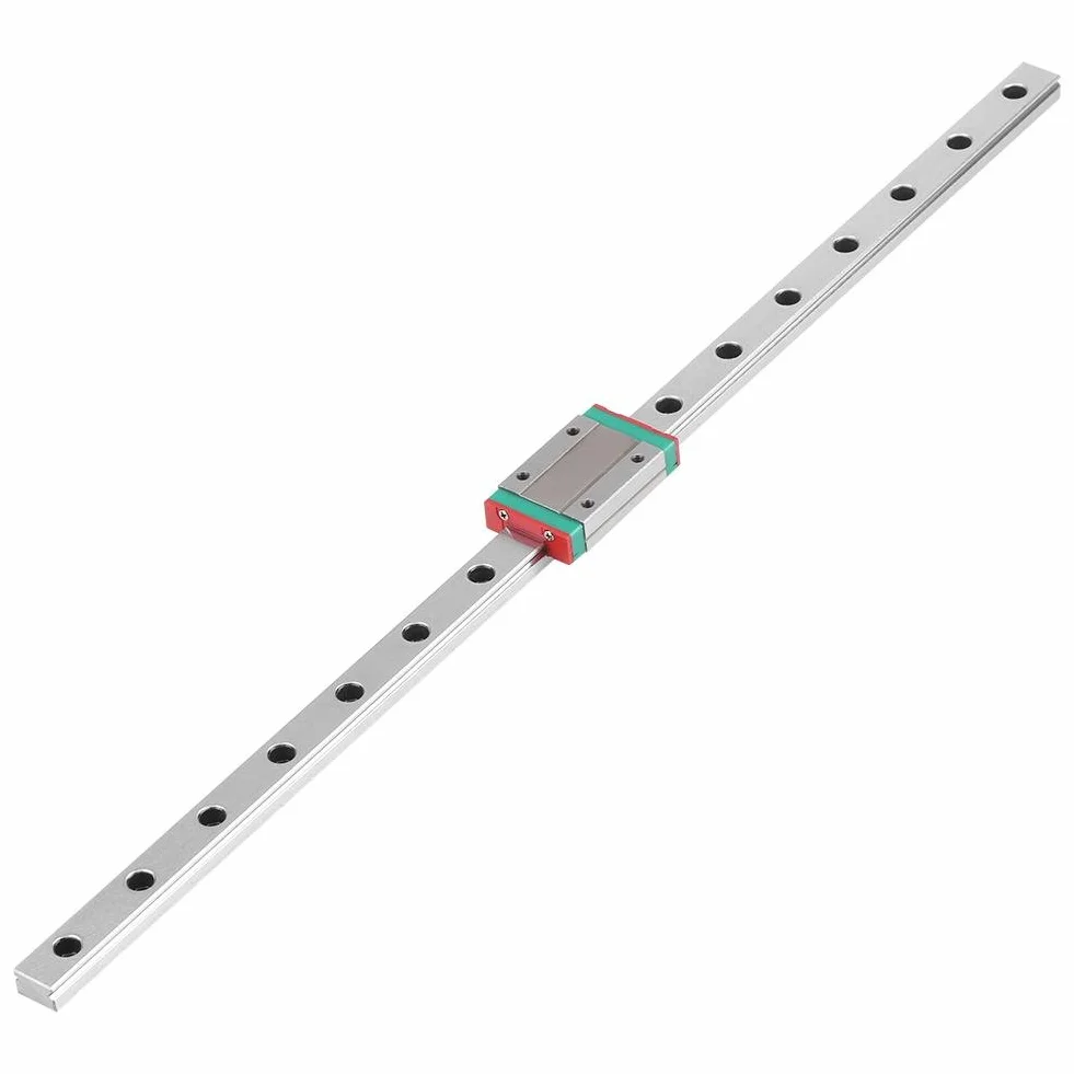Mini prowadnica liniowa MGN12H, łożysko liniowe prowadzące 400 mm z blokiem wózków liniowych MGN12H blok liniowy do drukarki 3D CNC DIY (400 mm)
