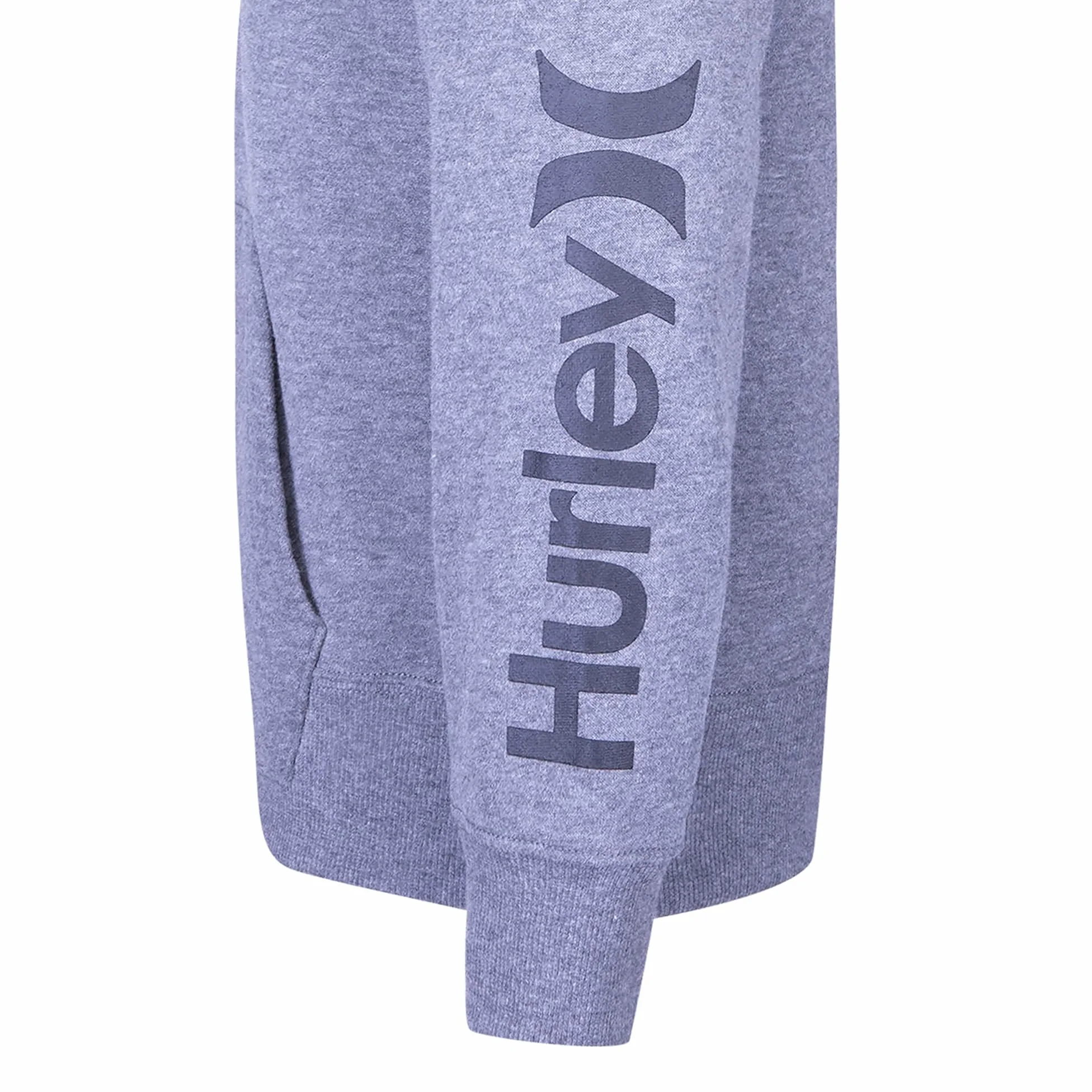 Hurley Chłopięca bluza z kapturem O&o Camo Fleece Po Hoodie sweter z kapturem, węgiel (Charcoal Heather), 12 años, Węgiel (Charcoal Heather), 12 lat