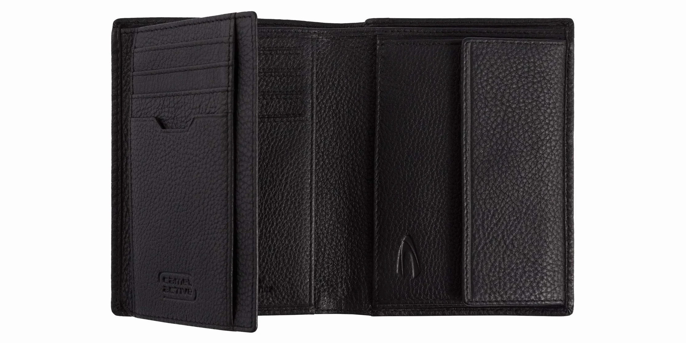 camel active Torebka na monety Makau, 12 centymetrów, czarny, 12 centimeters, Etui na monety