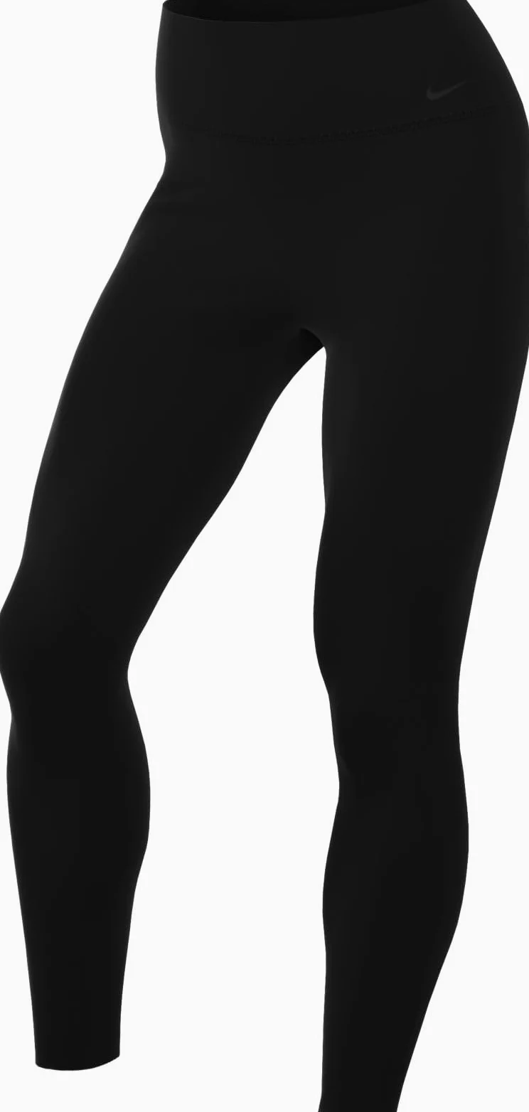 Nike Universa Legginsy 7/8 z kieszeniami, średni chwyt i wysoki ściągacz (damskie), czarny/antracytowy/szary Dk Smoke Grey, HQ6813-010, S