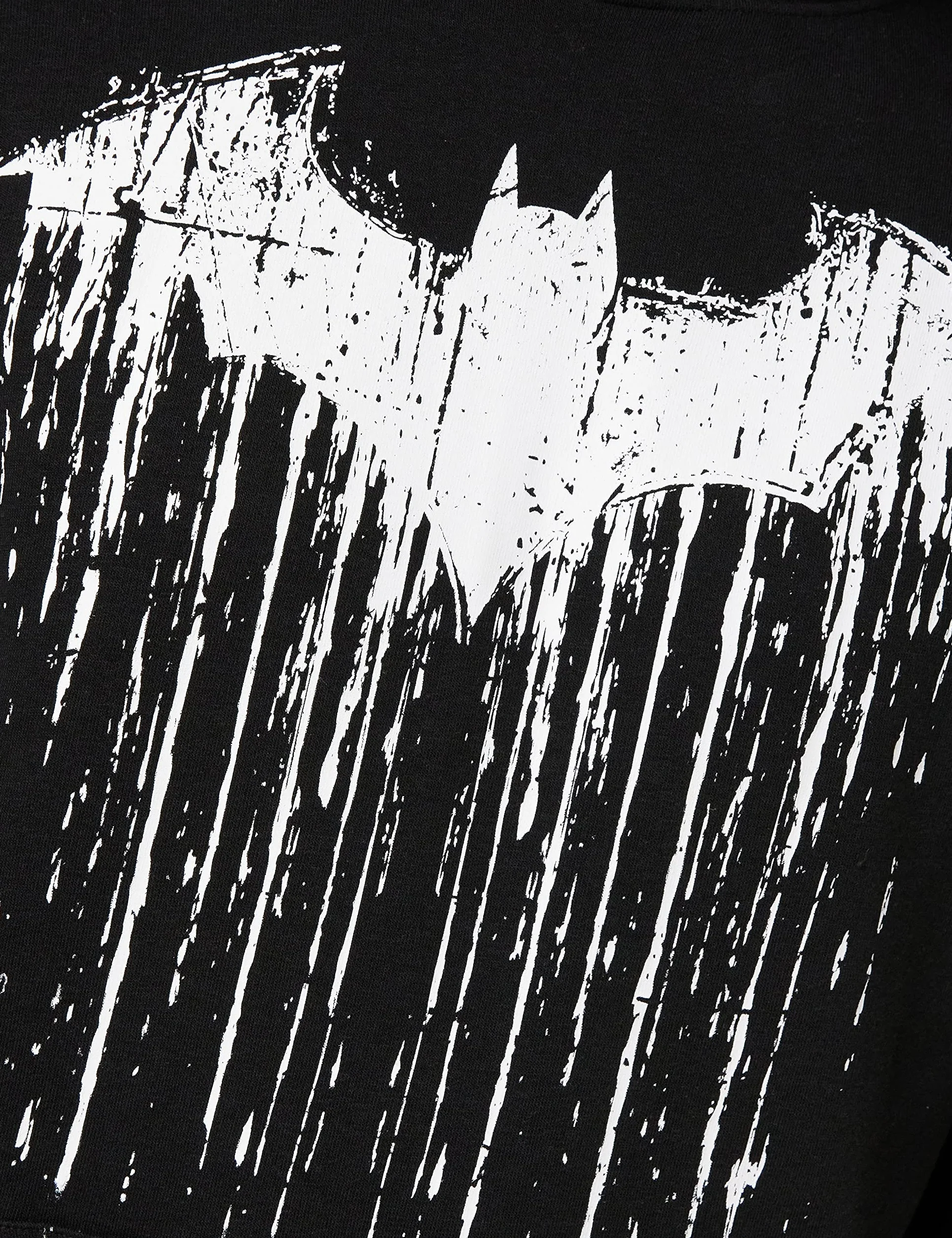 DC Comics Bluza z kapturem Mężczyźni Farba Batmana