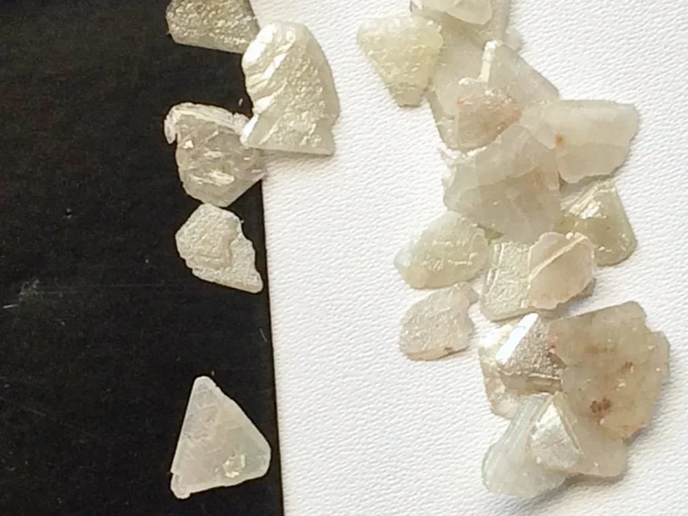 5-6 mm Biały naturalny nieoszlifowany diament surowy 1-5 CT do biżuterii