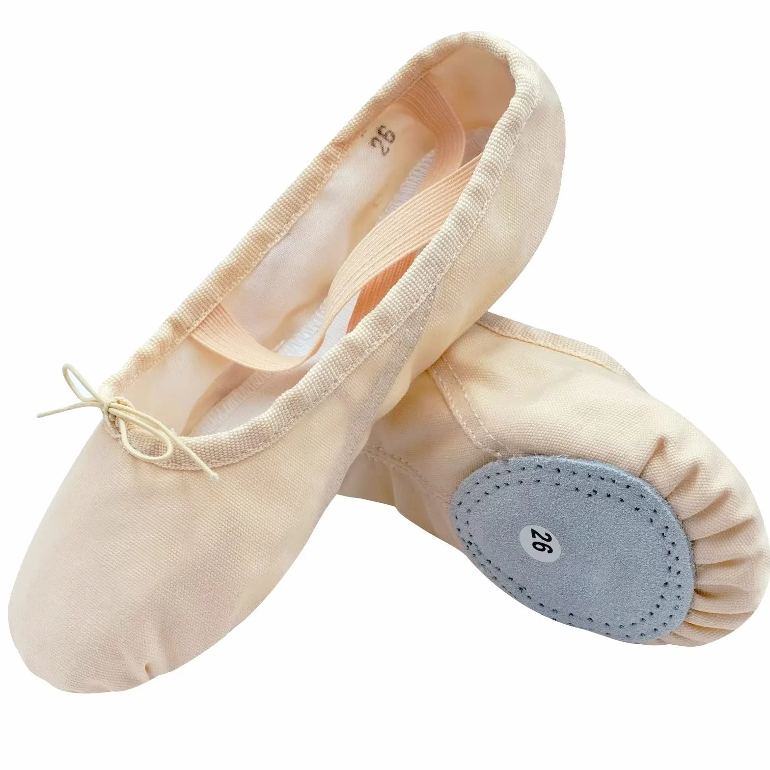 Buty baletowe do tańca z rozciętą podeszwą kapcie