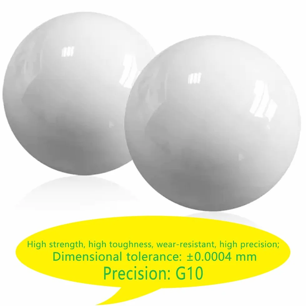 20szt Kulki Ceramiczne z Cyrkonu G10 do Łożysk (ZrO2),Przemysłowe Ceramiczne Kulki Ścierne,średnicy 4.5mm