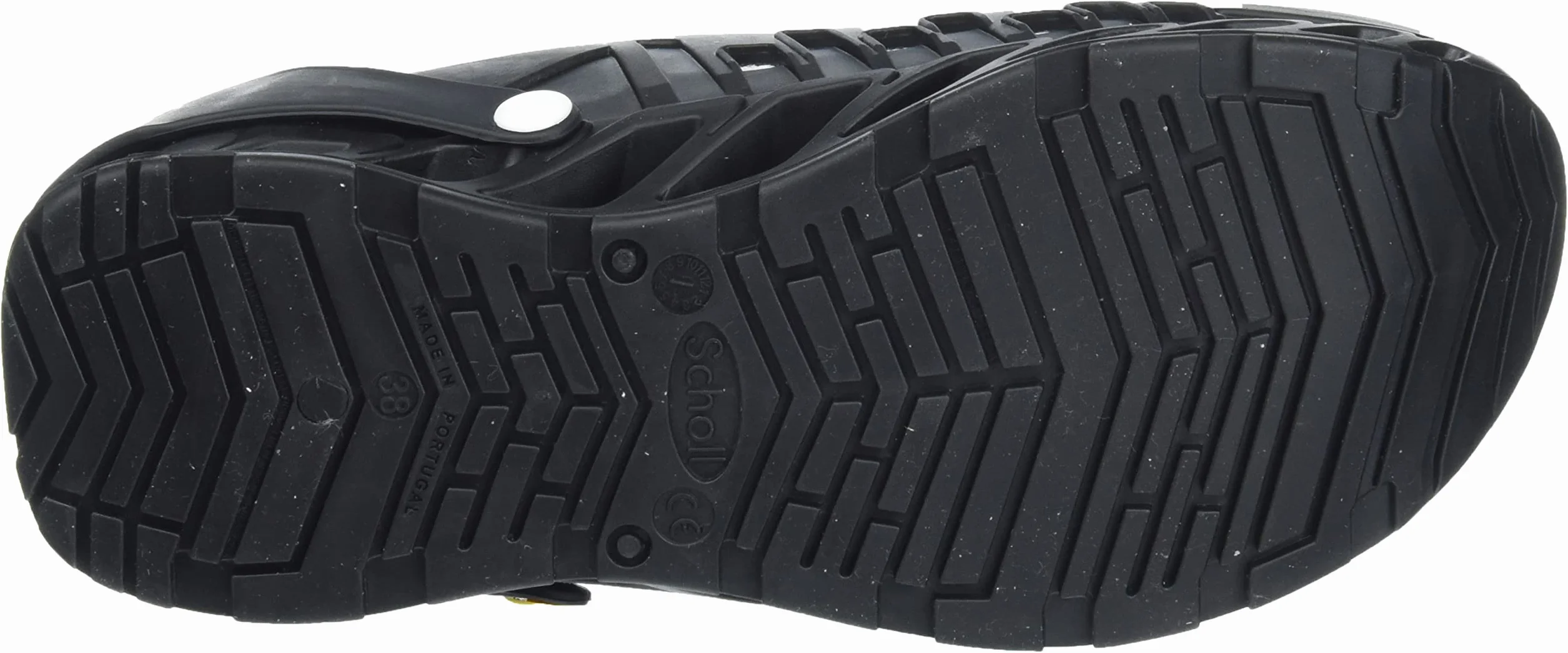Scholl Evoflex - Krankenschwester Schuhe Unisex Dorosły, czarny, 46 EU