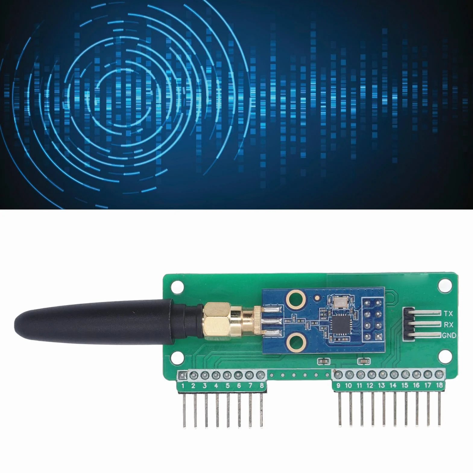 YWBL-WH CC1101 Moduł 433 MHz RF RF Transceiver Rozszerzenie Devboard Zdalny Emulator sygnał i Odbiornik dla Flipper Zero