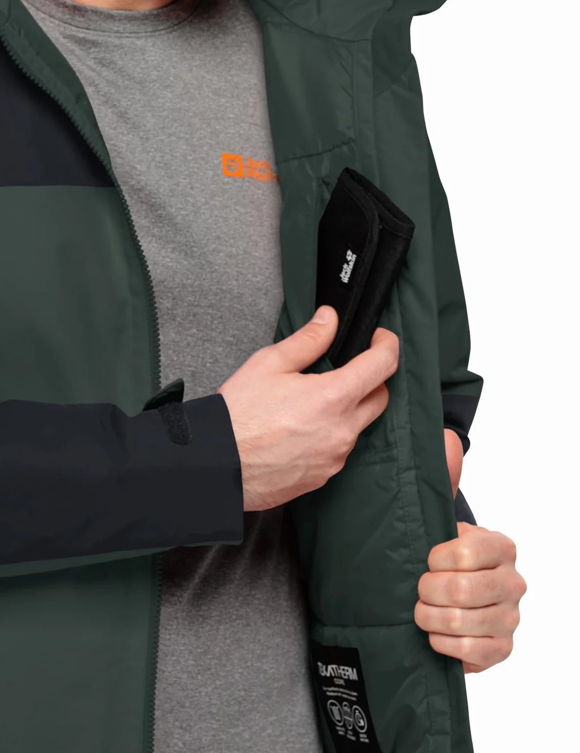 Jack Wolfskin Kurtka Mężczyźni Jasper Ins Jkt M