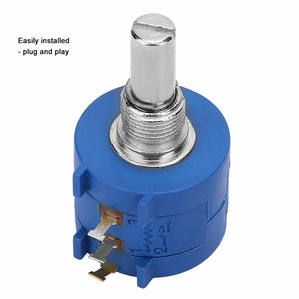 Potencjometr wieloobrotowy 3590S-2-502L 5K Ohm regulowana rezystancja uzwojenia precyzyjny potencjometr wieloobrotowy